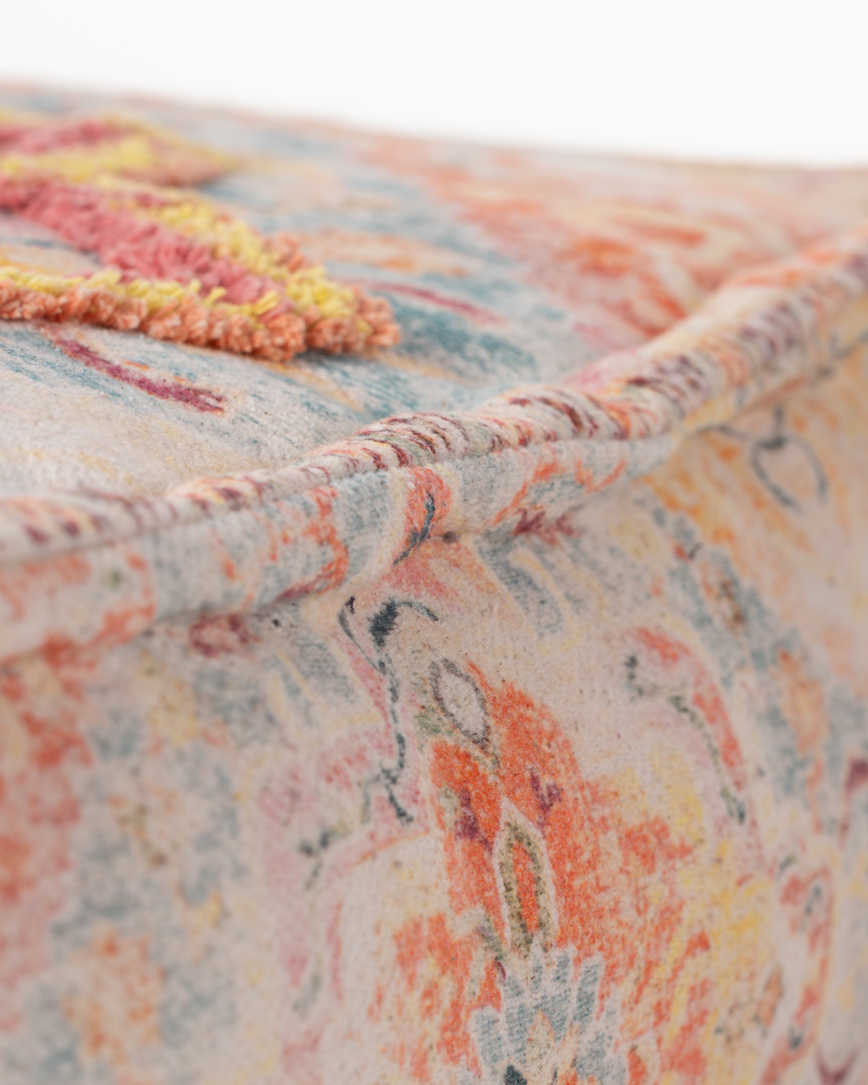 Naksha Tanish Pouffe