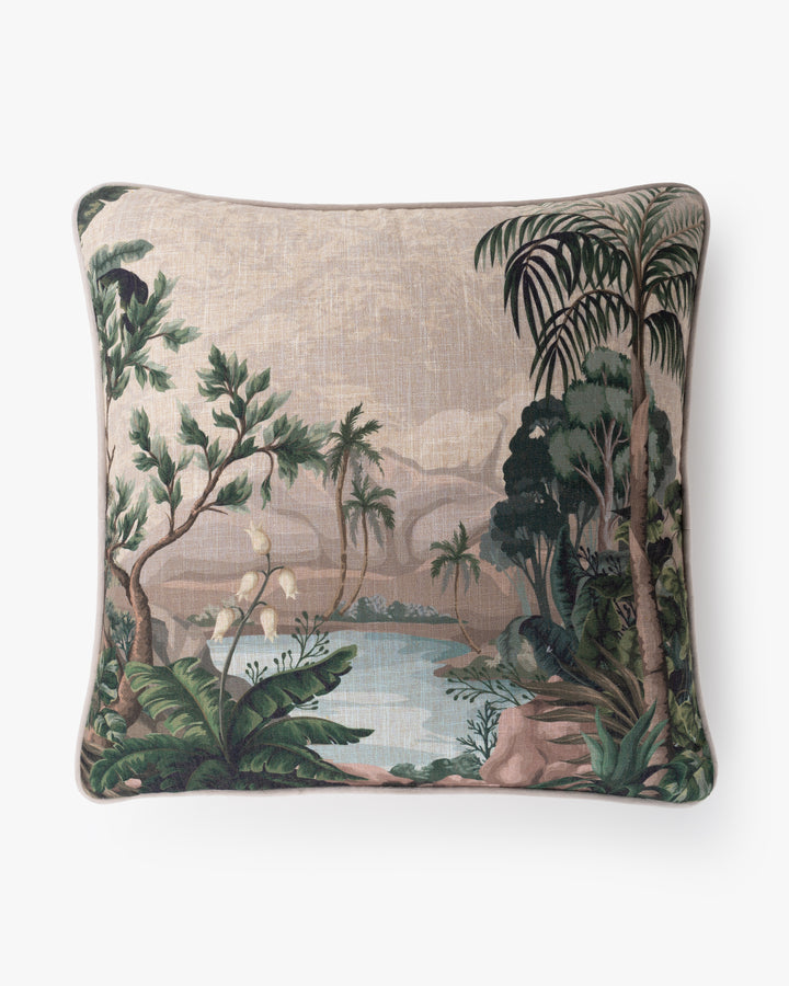 Tropical Scene Cushion