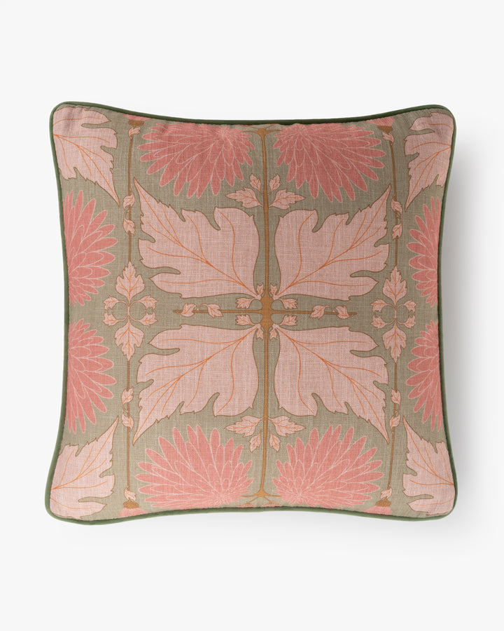 Pompom Flower Cushion