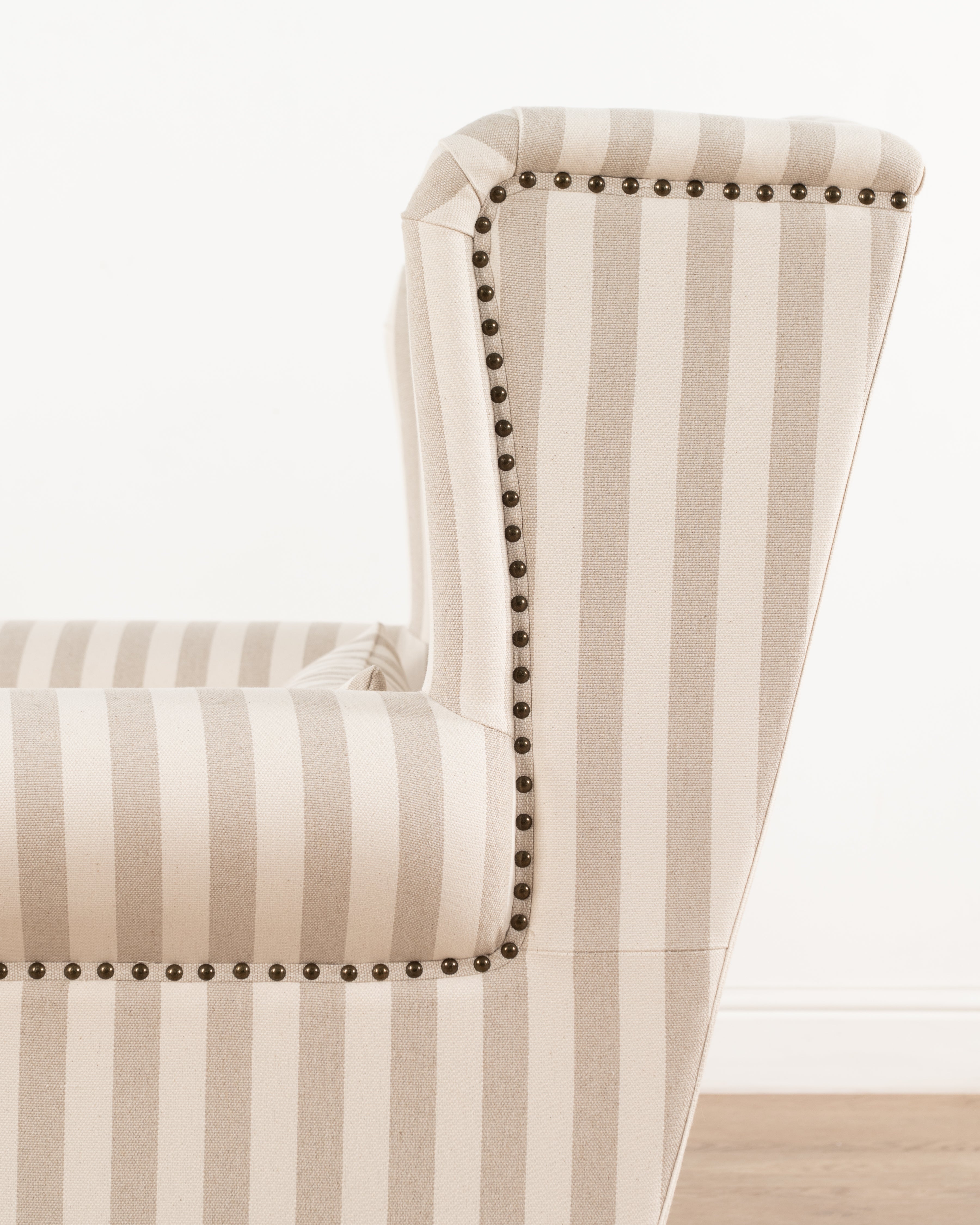 Lille Loveseat | Cream Stripe