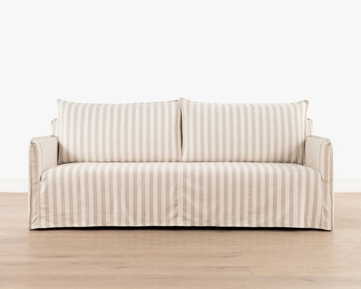 Sicily 2.5-Seater Signature Sofa | Cream Stripe