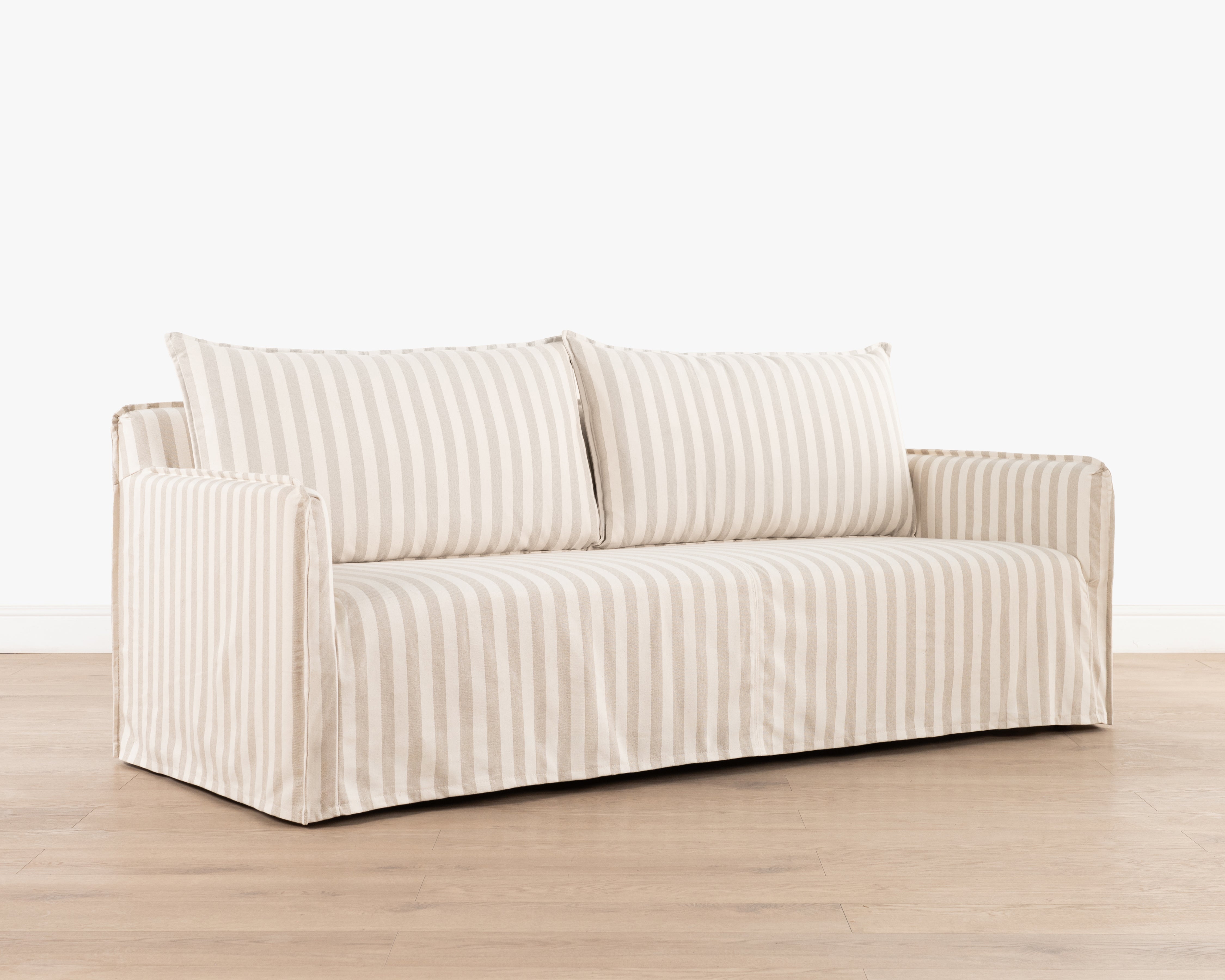 Sicily 2.5-Seater Signature Sofa | Cream Stripe