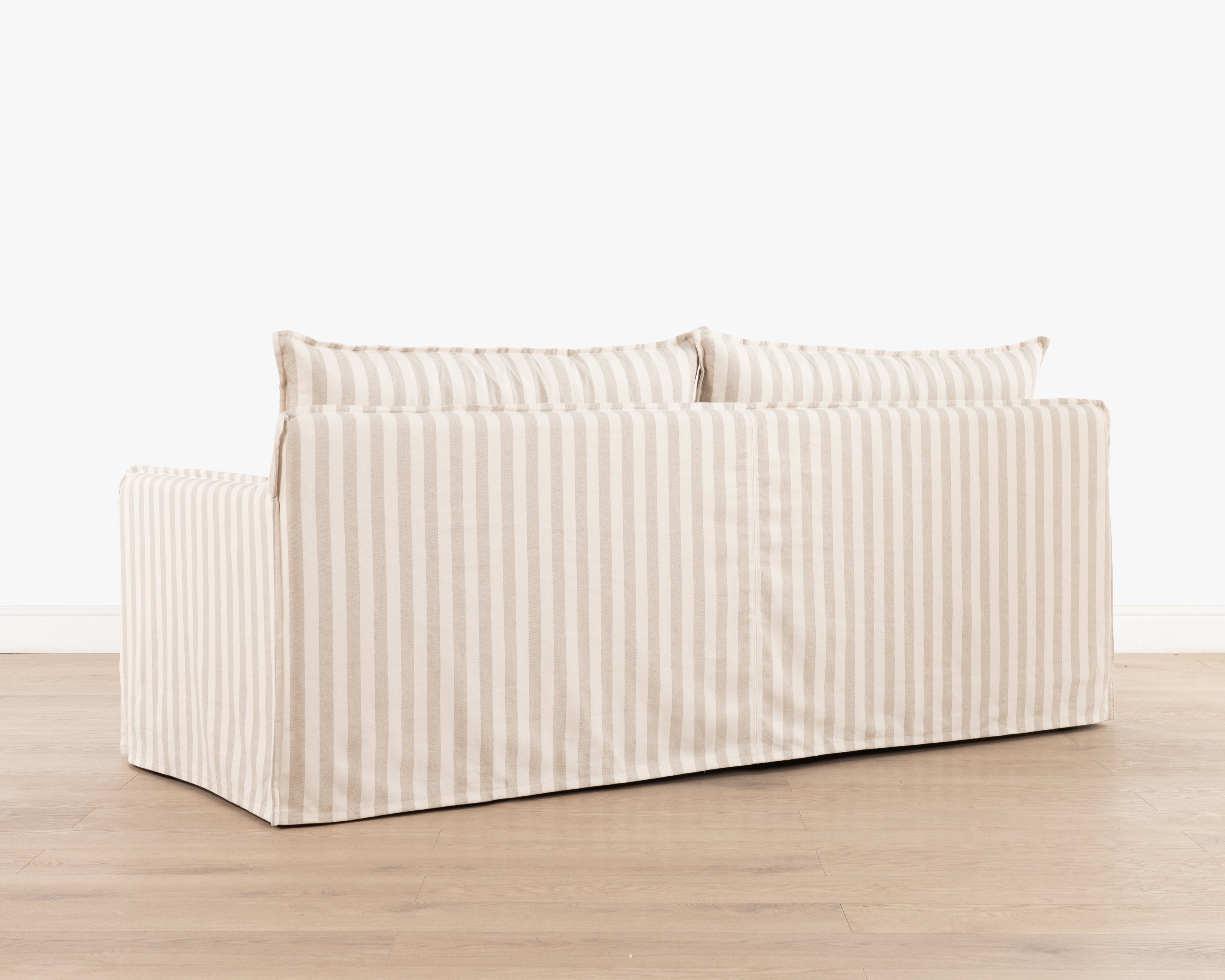 Sicily 2.5-Seater Signature Sofa | Cream Stripe