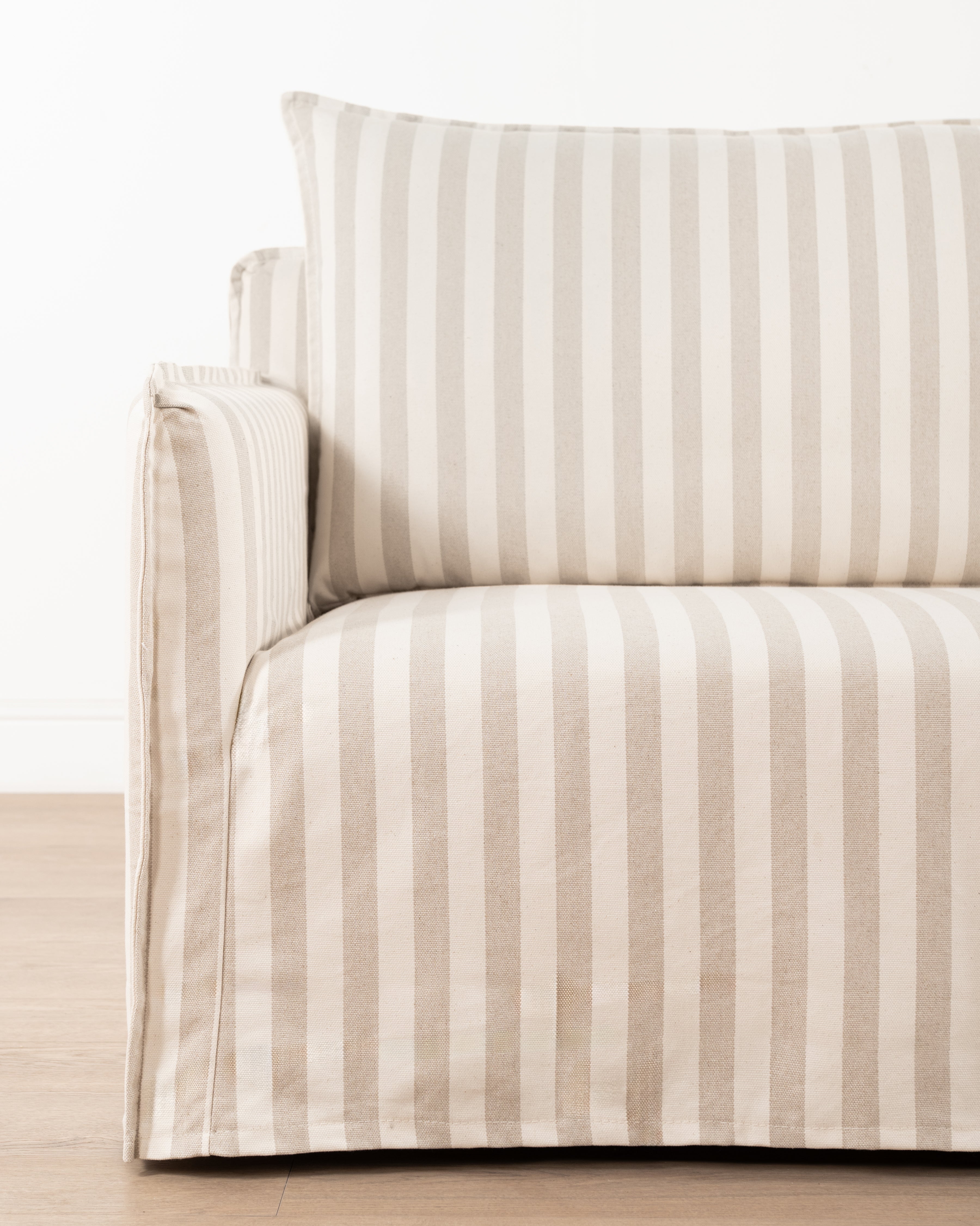 Sicily 2.5-Seater Signature Sofa | Cream Stripe
