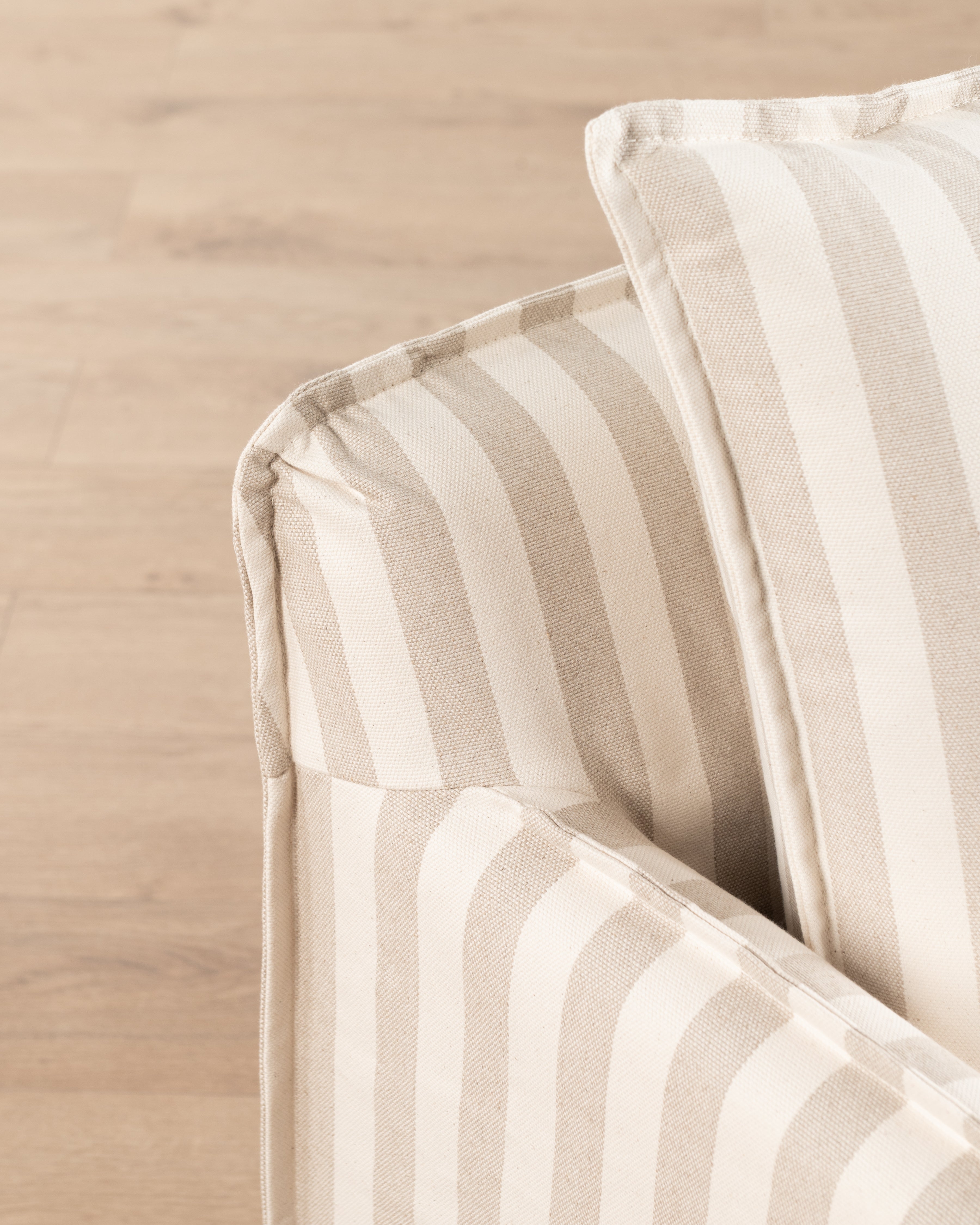 Sicily 2.5-Seater Signature Sofa | Cream Stripe