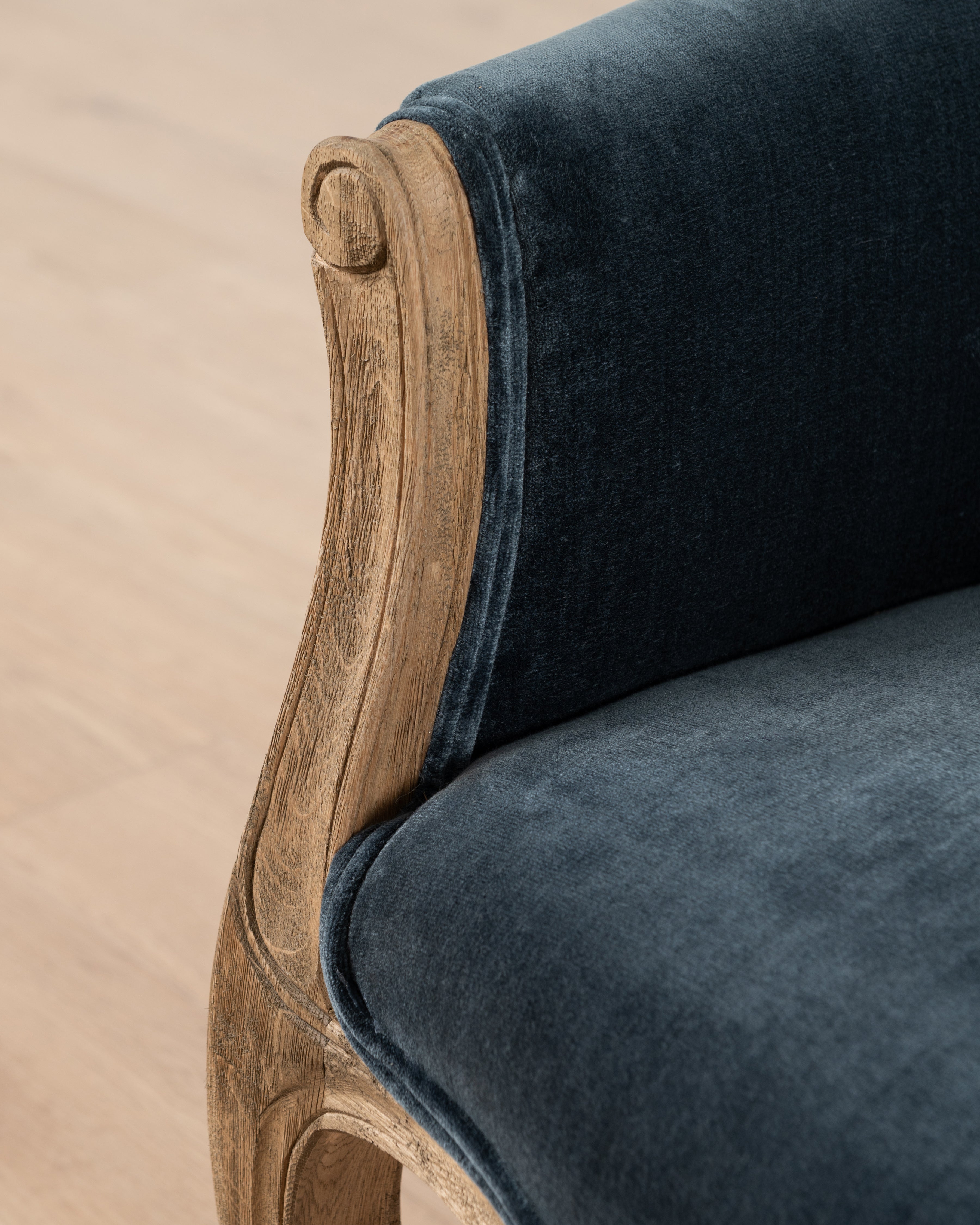 Boudoir Chair | Blue