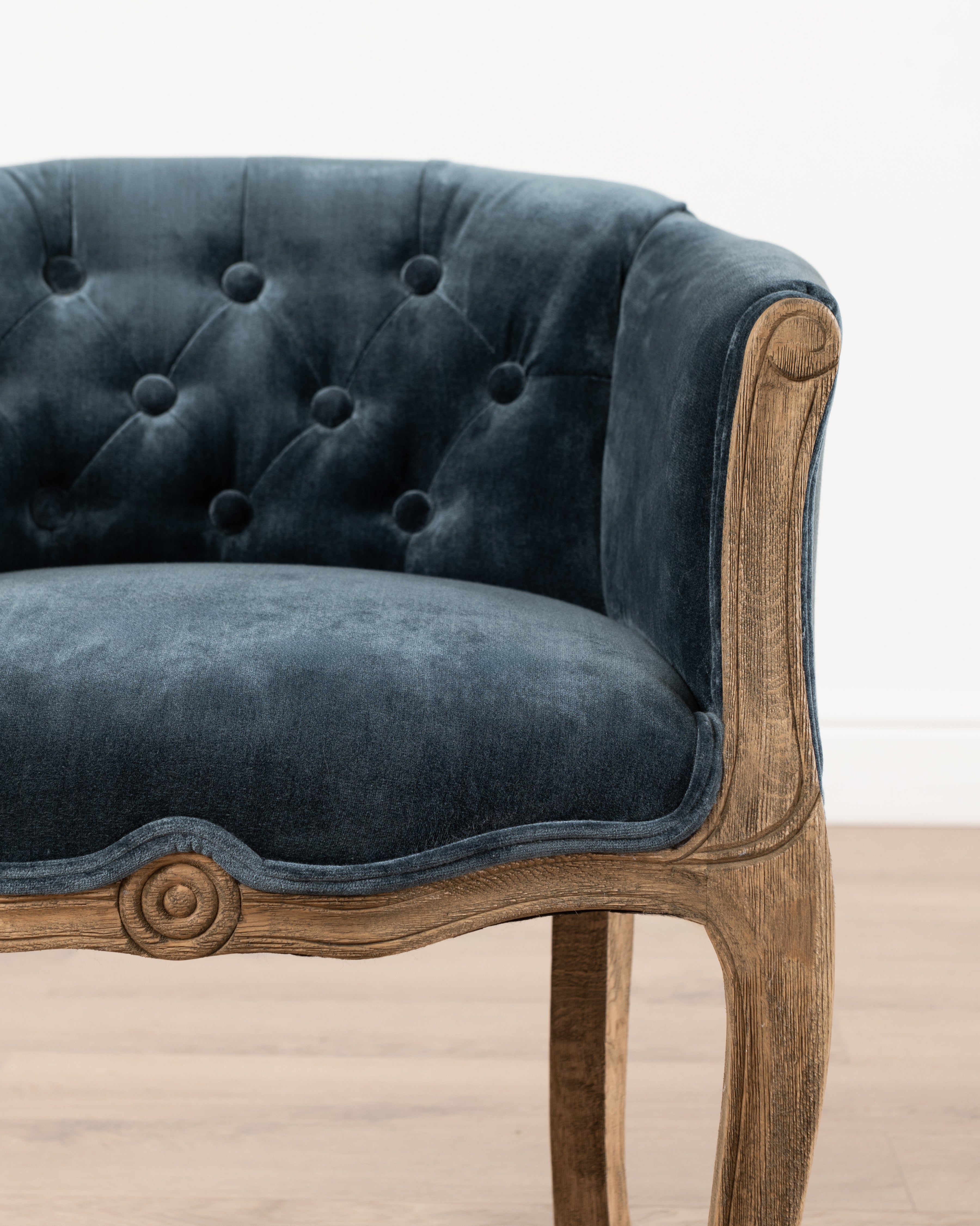 Boudoir Chair | Blue