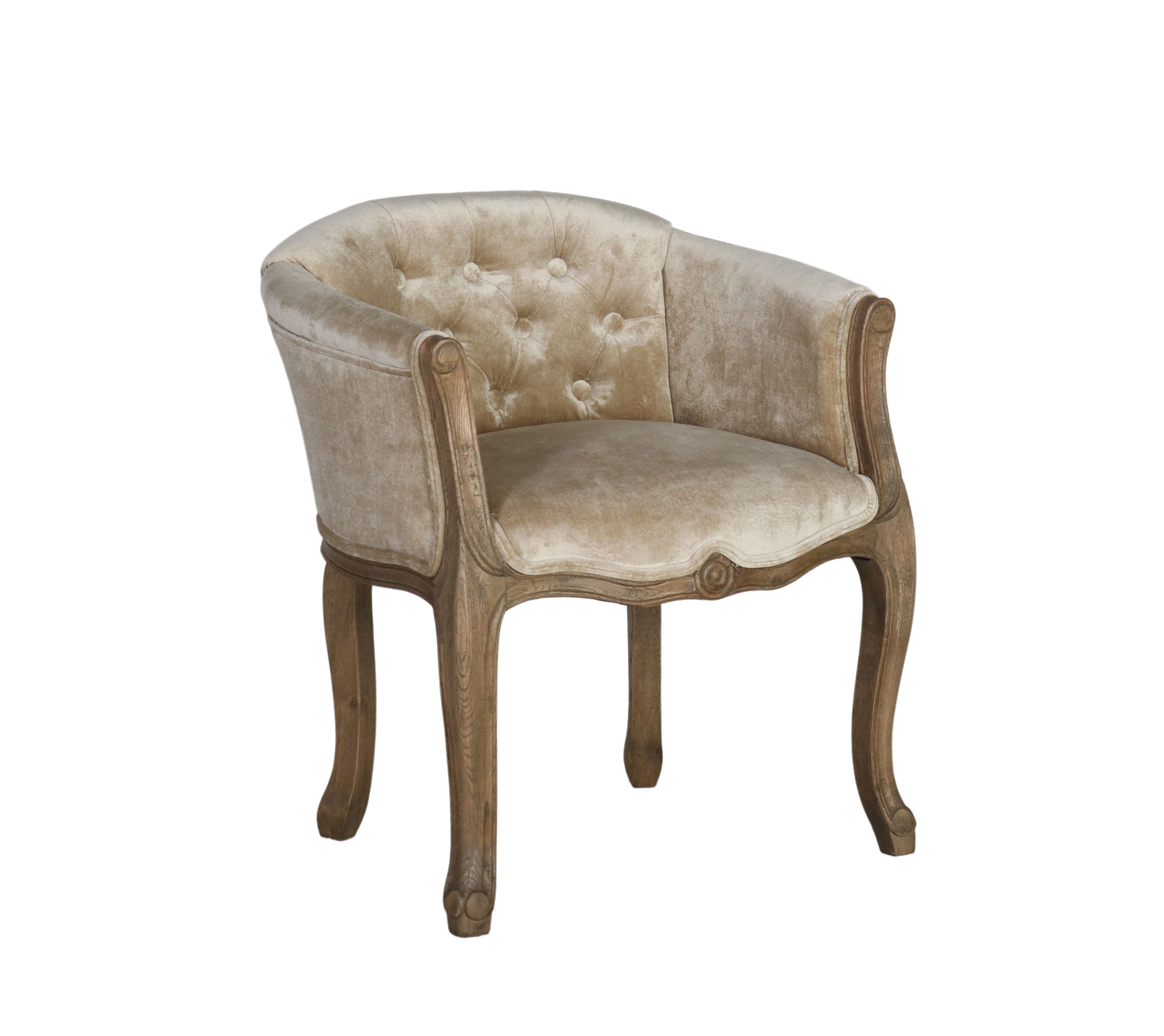 Boudoir Chair | Champagne