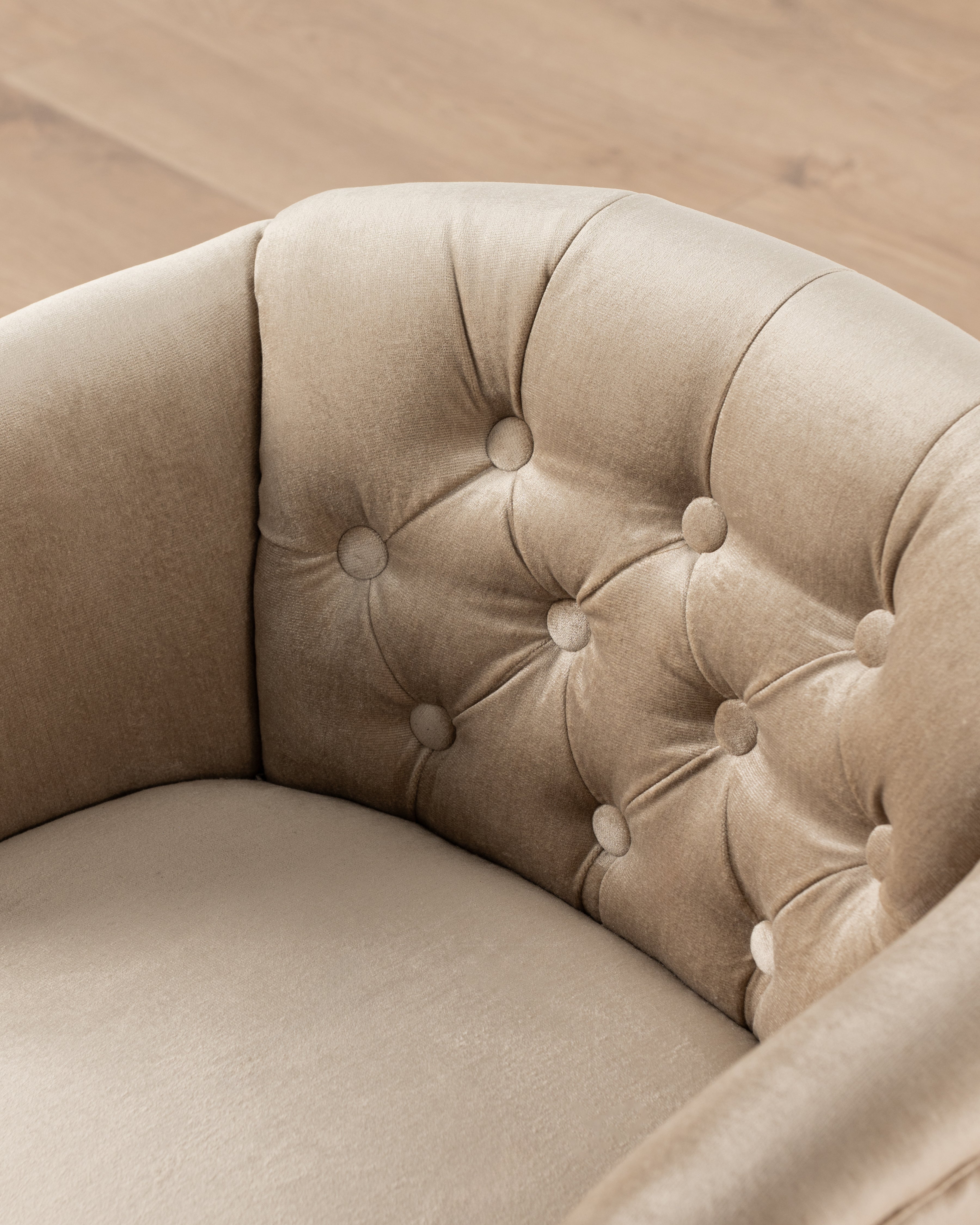 Boudoir Chair | Champagne