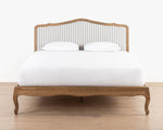 Grace Bed | King | Blue Stripe