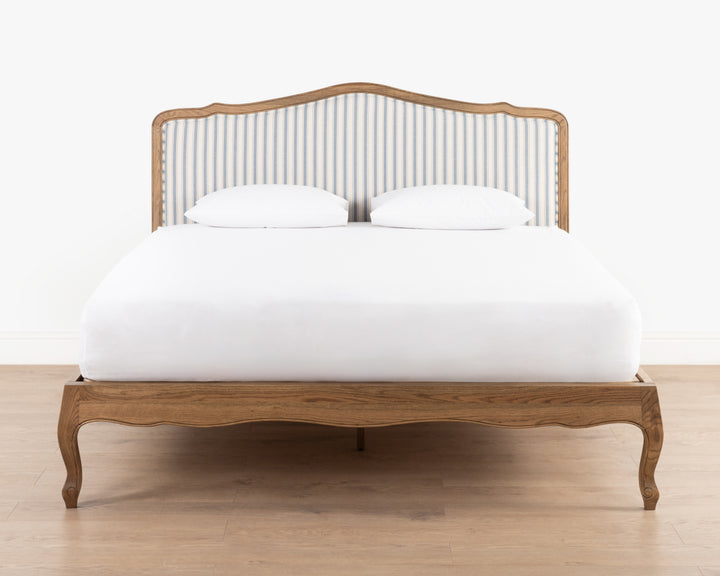 Grace Bed | King XL | Blue Stripe