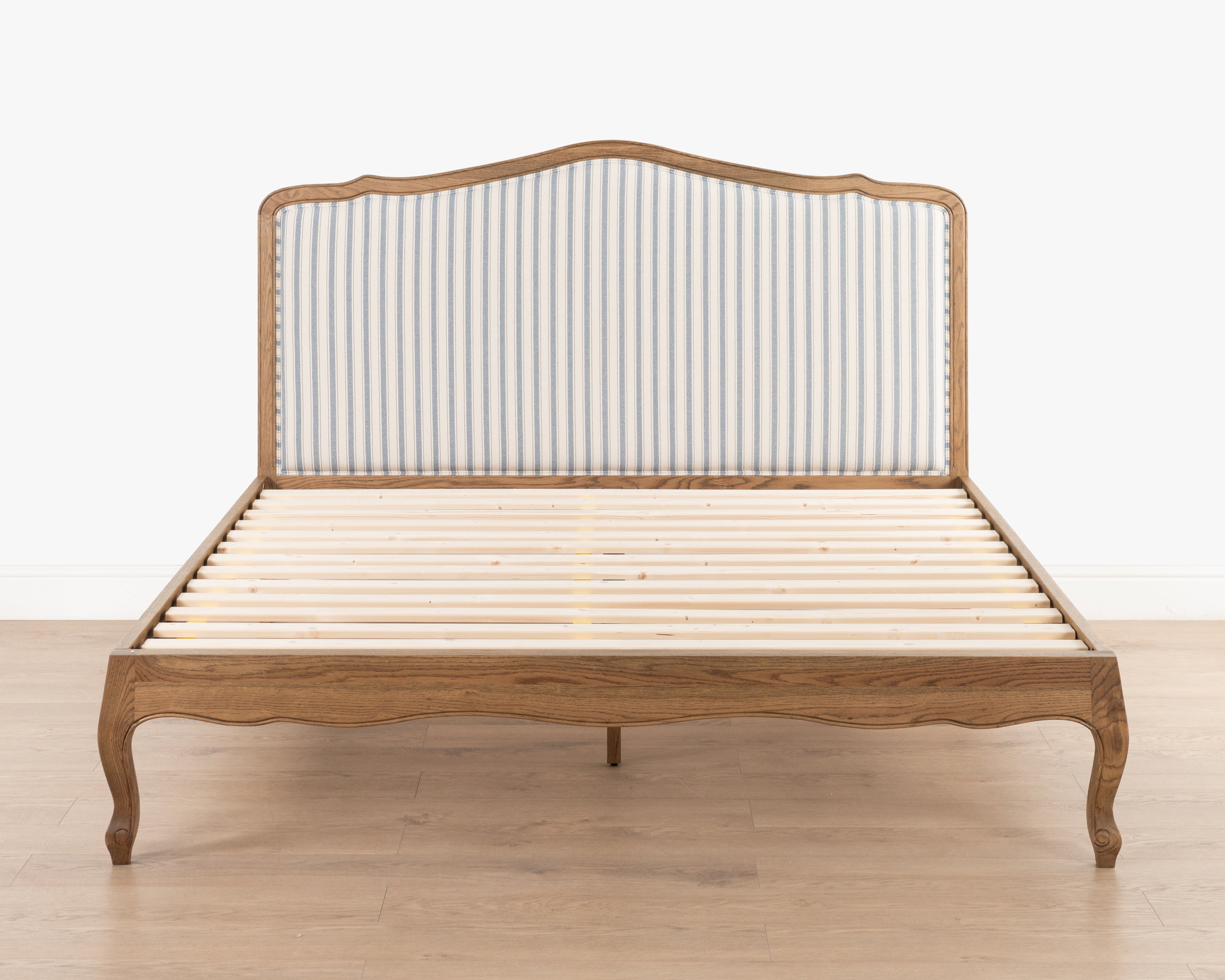 Grace Bed | King | Blue Stripe