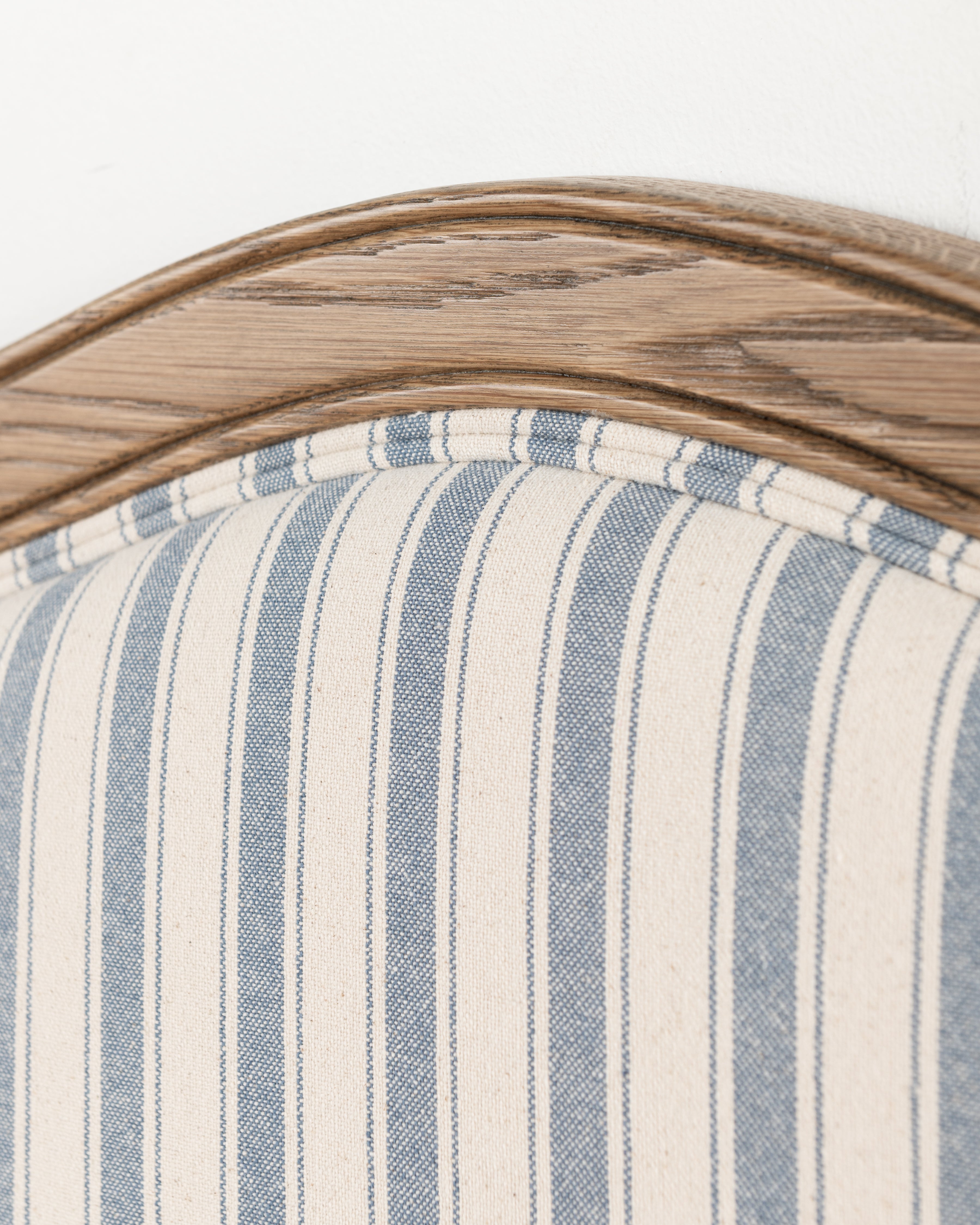 Grace Bed | King | Blue Stripe