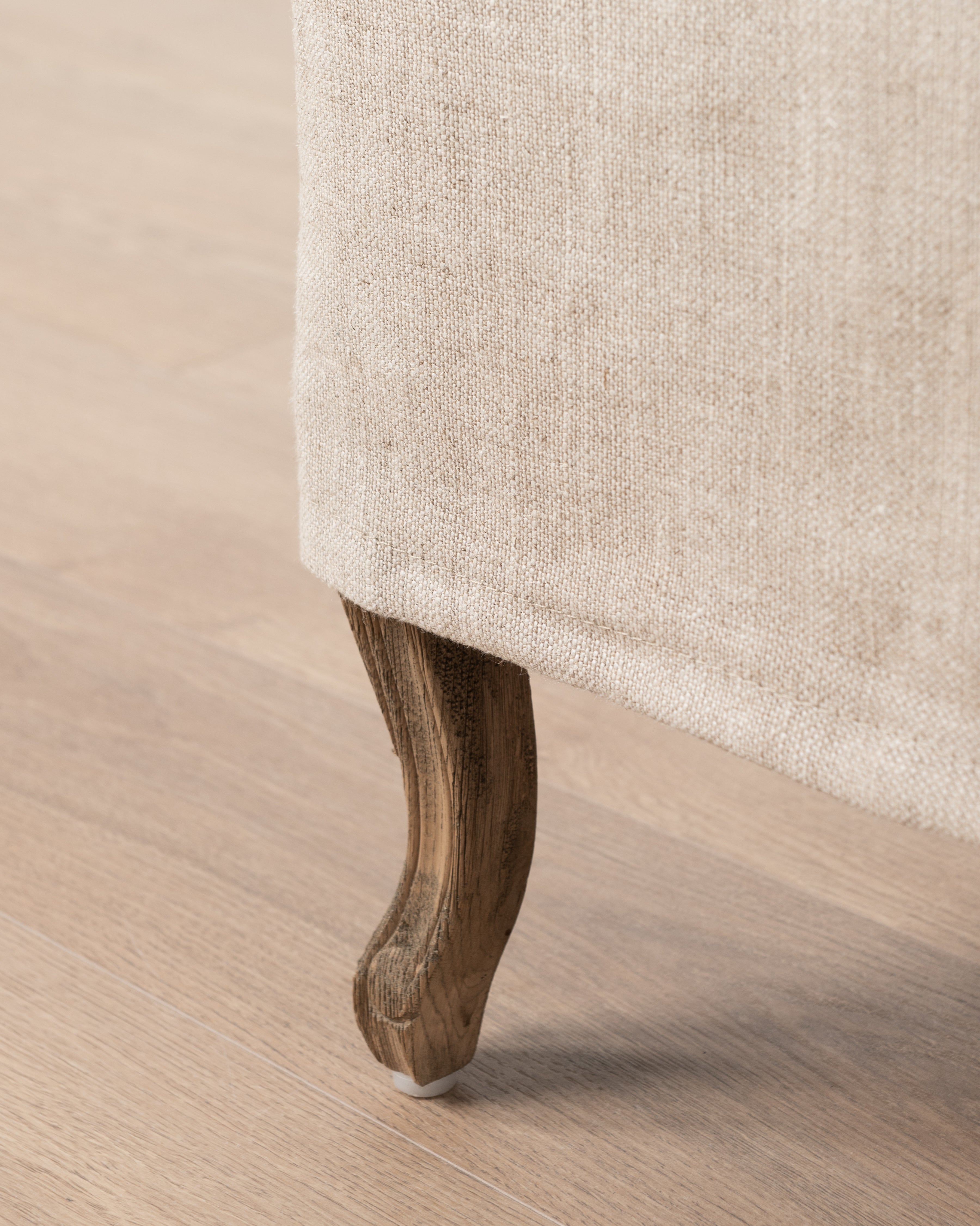 Marie Slipcover Wingback Chair | Linen