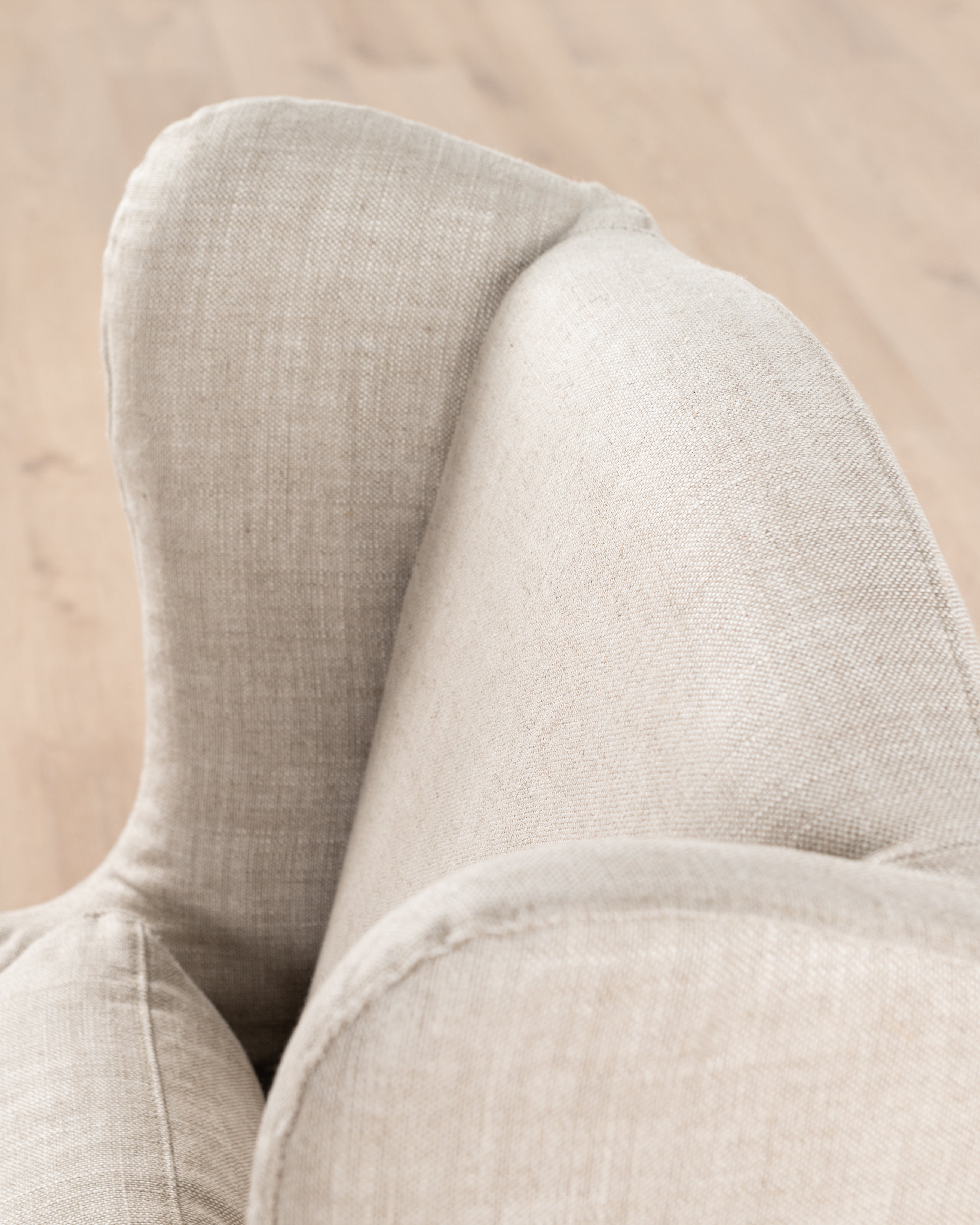 Marie Slipcover Wingback Chair | Linen