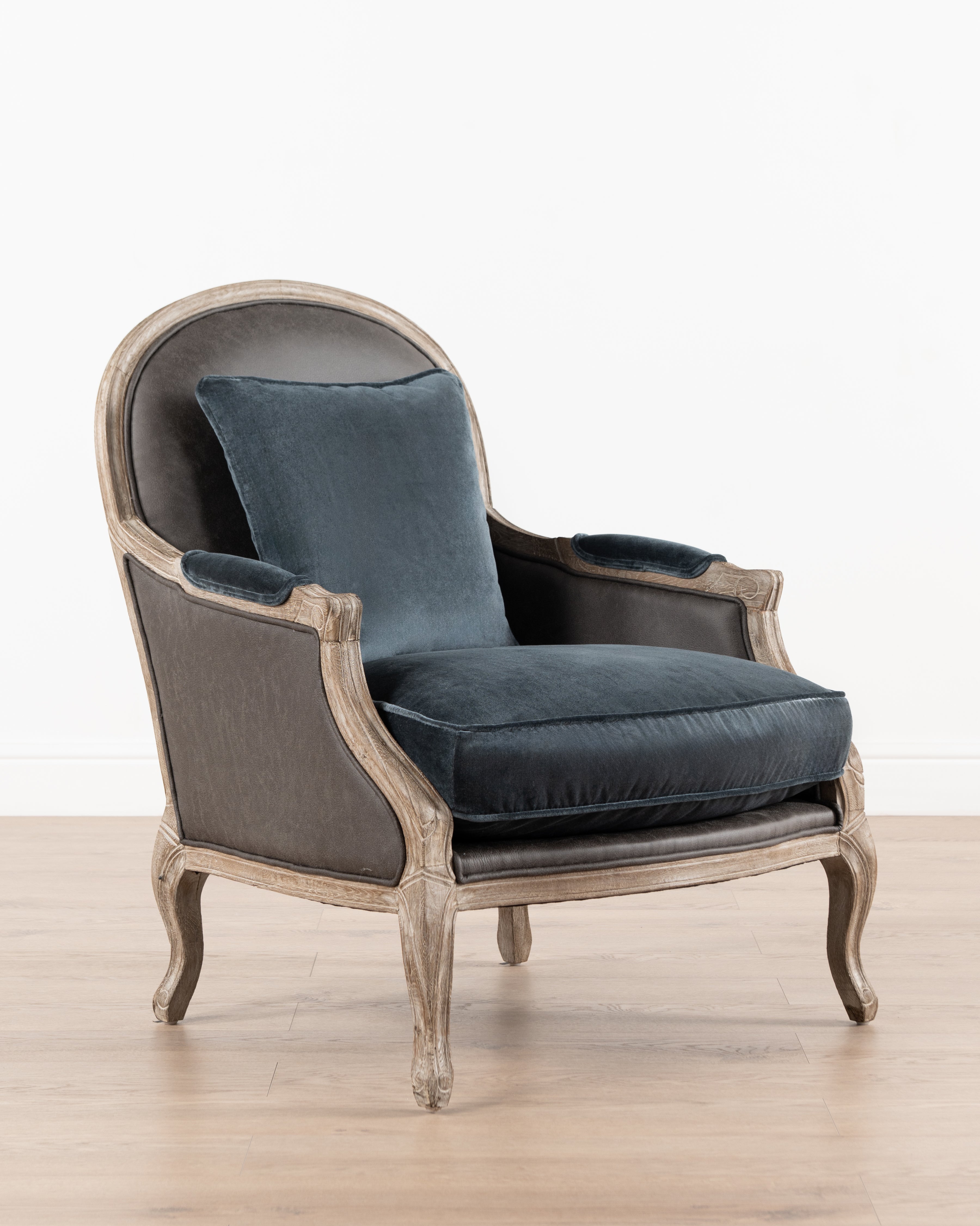 Penelope Accent Chair | Brown PU