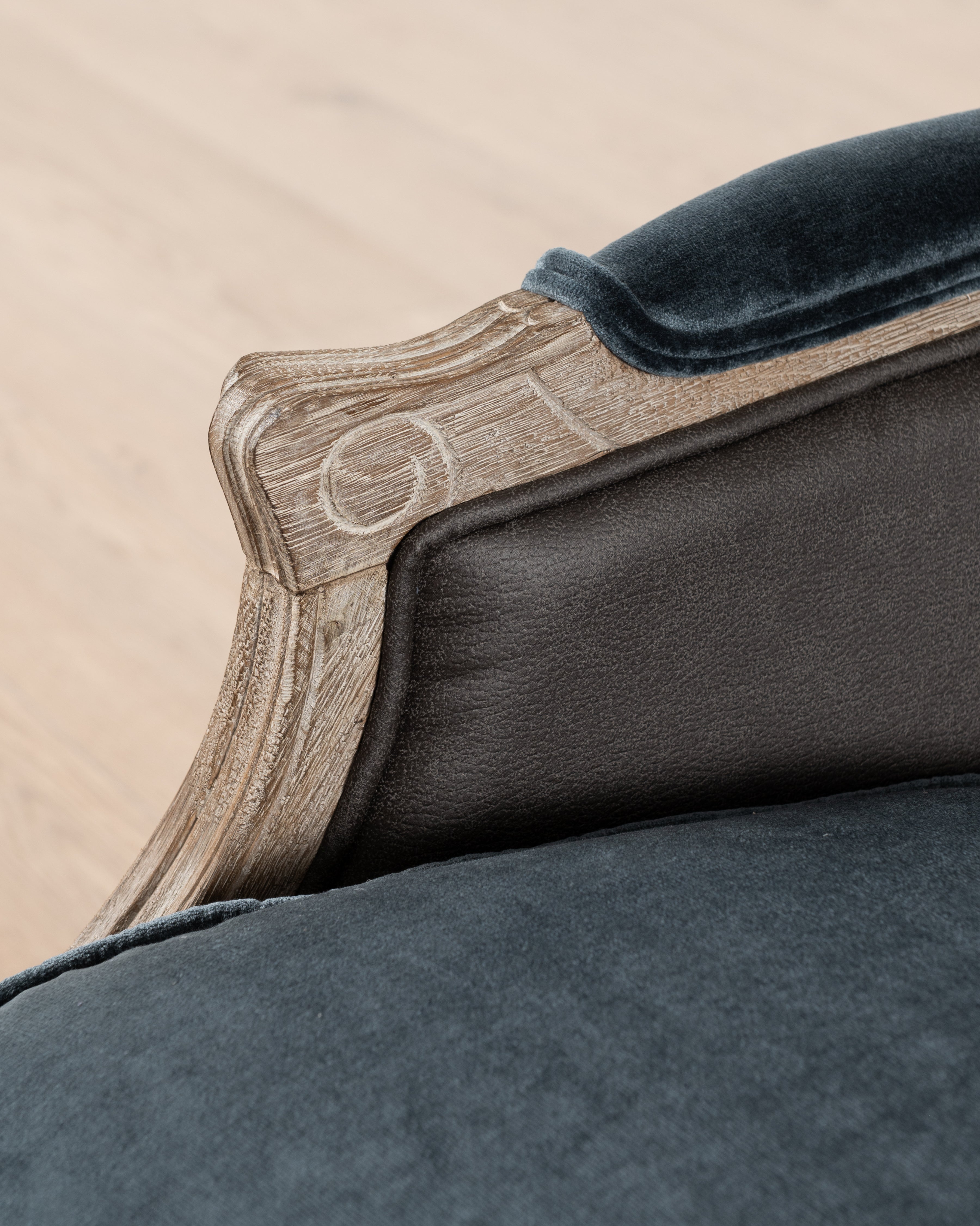 Penelope Accent Chair | Brown PU