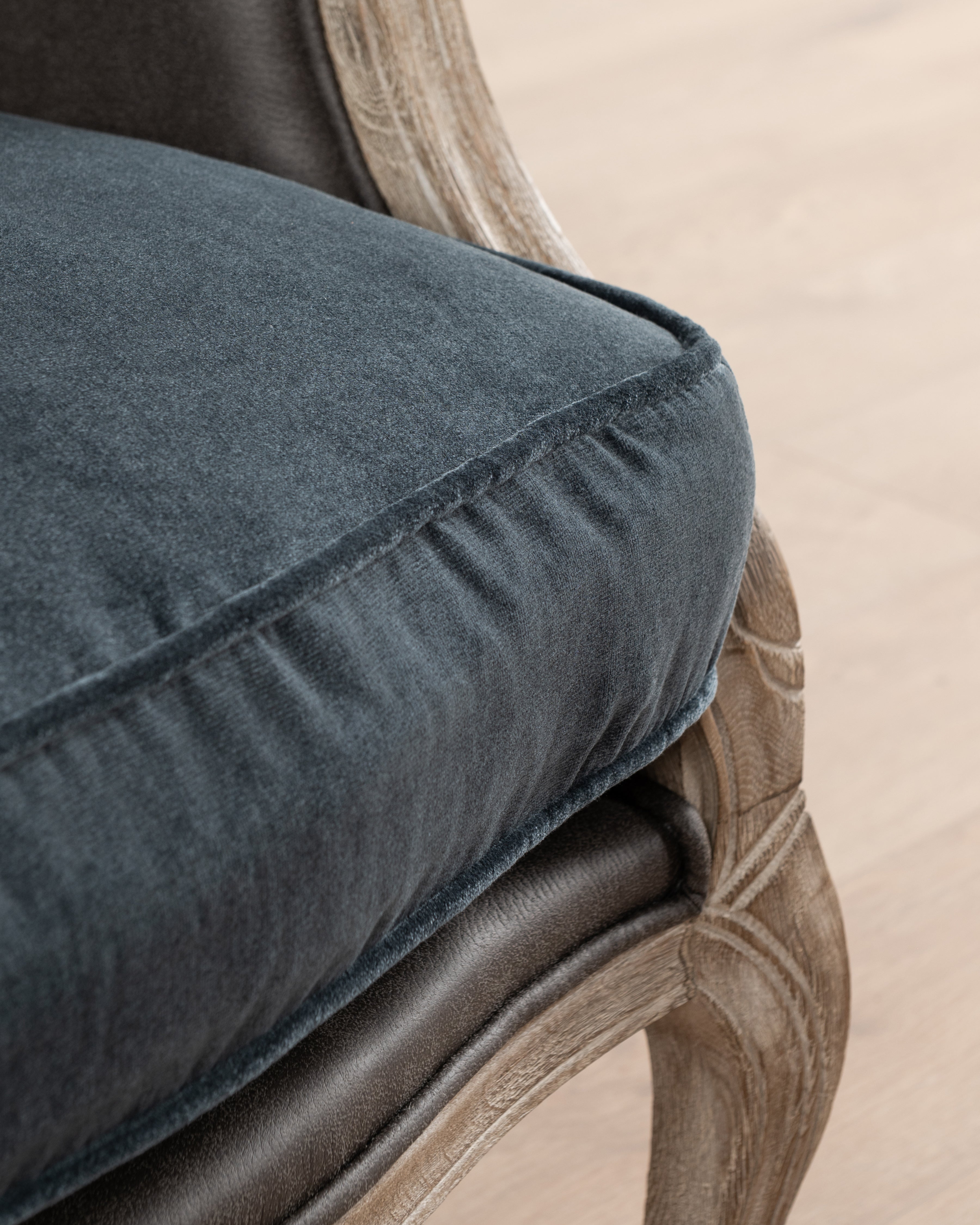 Penelope Accent Chair | Brown PU