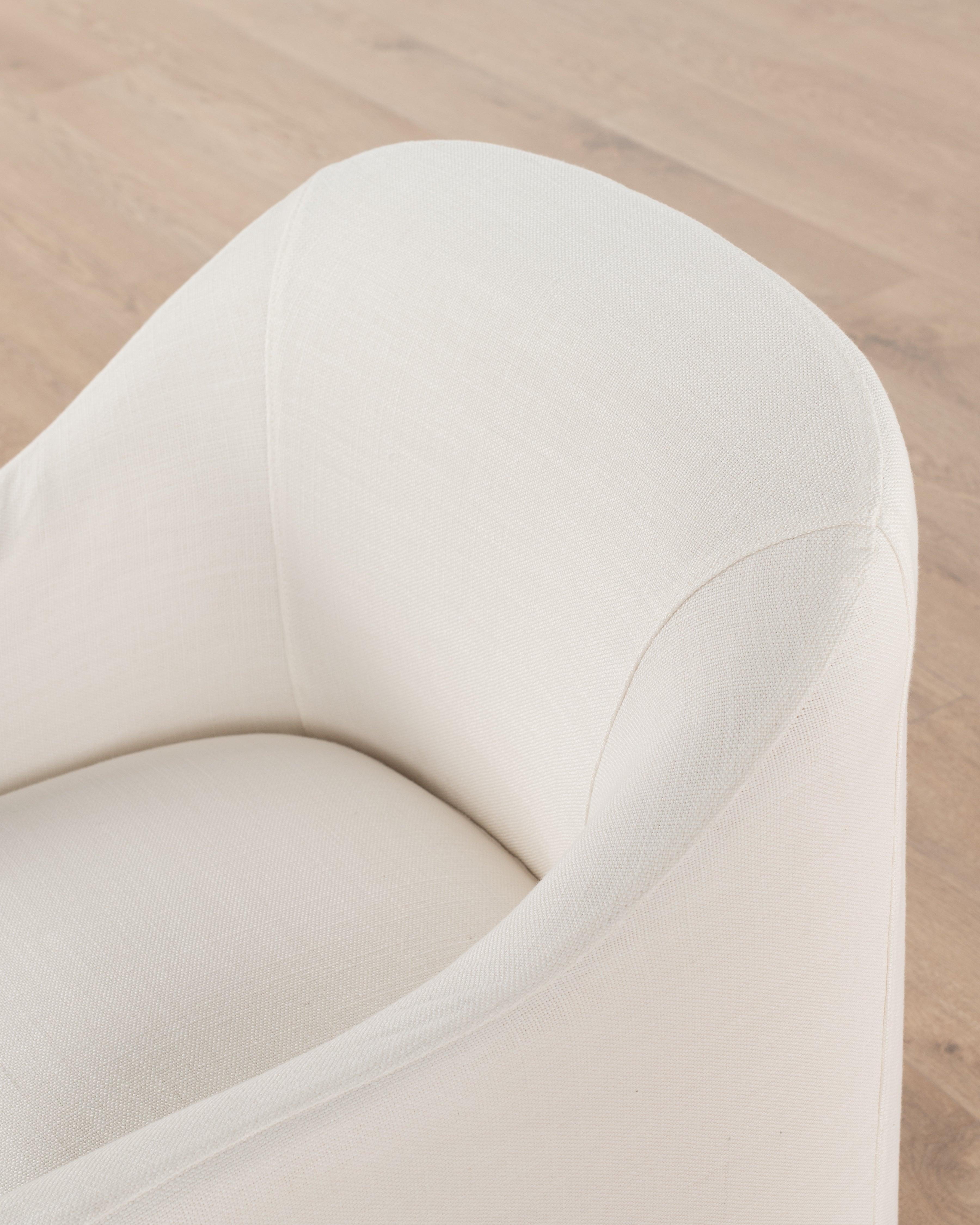 Remington Slipcover Armchair | Cream