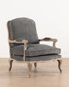 Bodine Bergere Chair | Charcoal