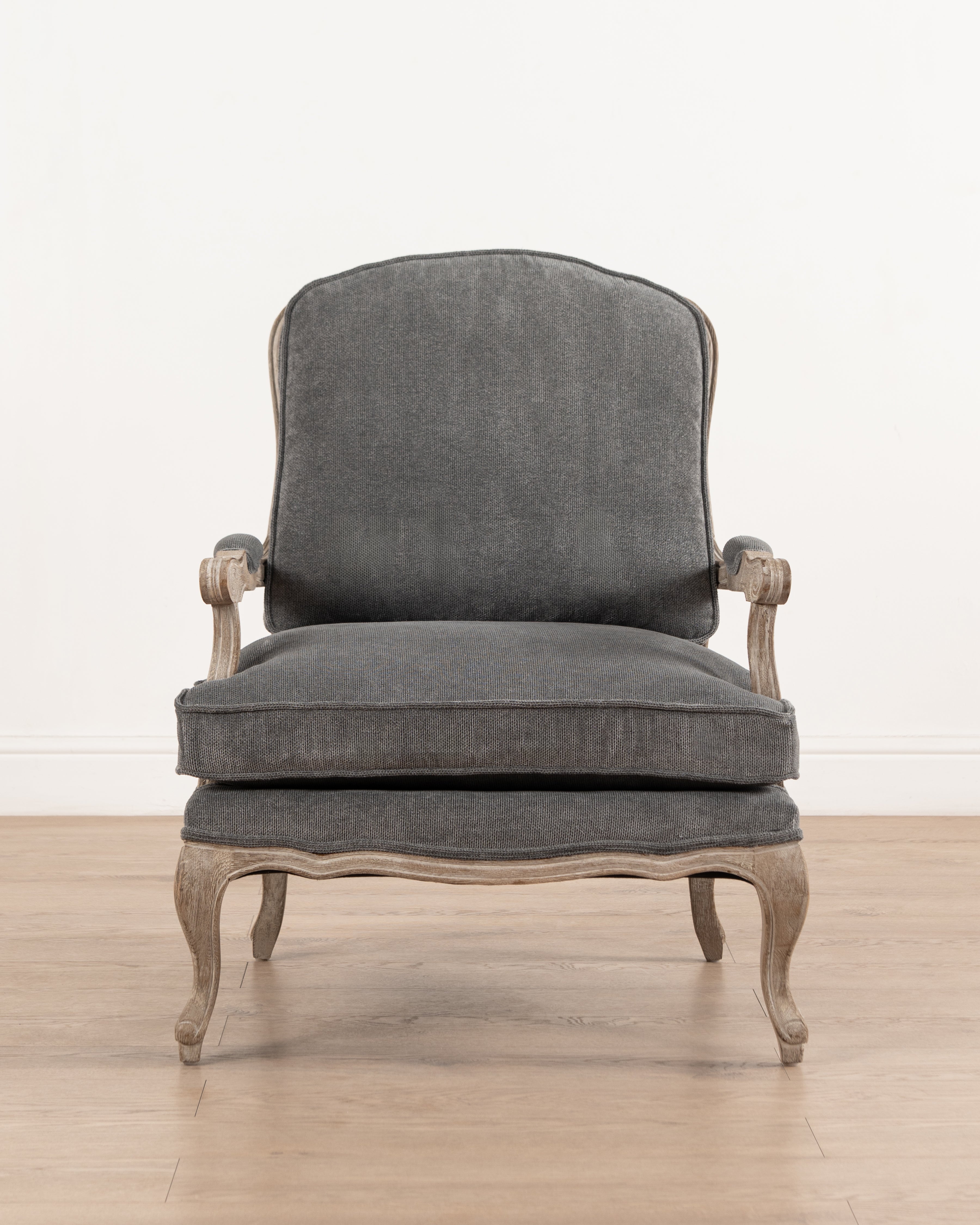 Bodine Bergere Chair | Charcoal