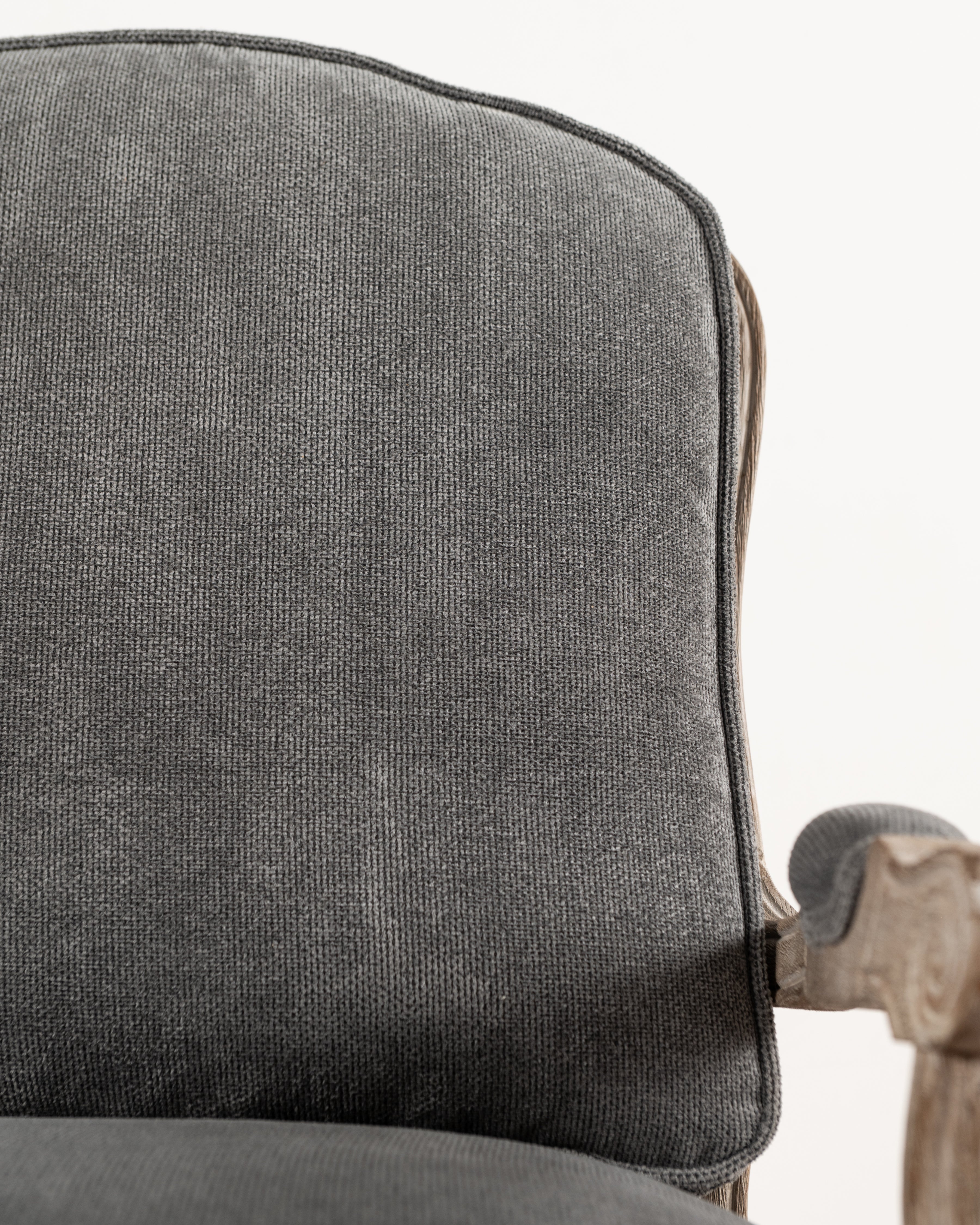 Bodine Bergere Chair | Charcoal