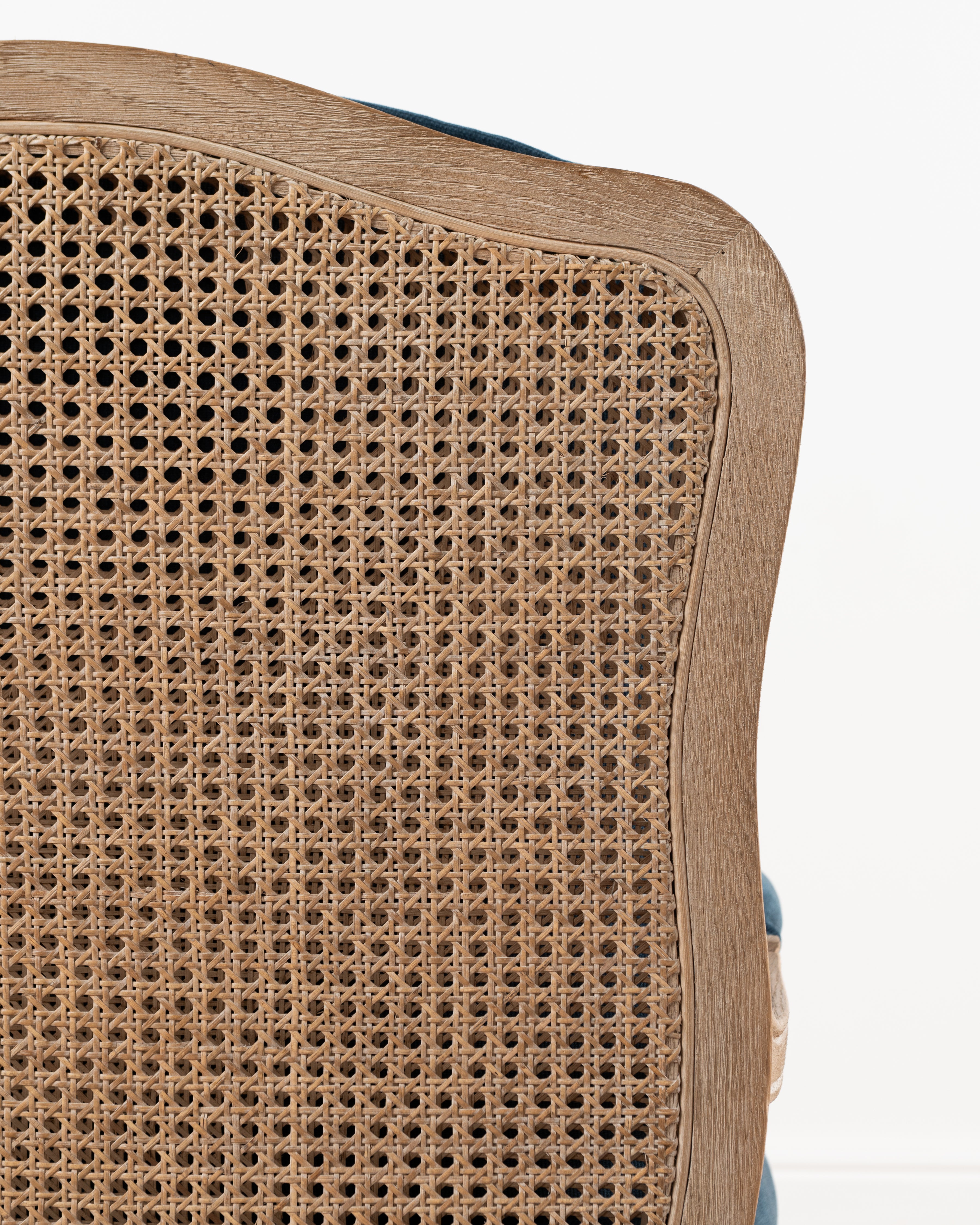 Bodine Bergere Chair | Navy