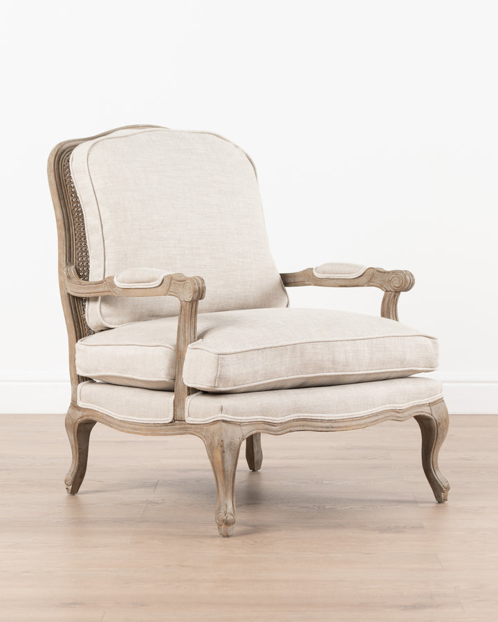 Bodine Bergere Chair | Linen