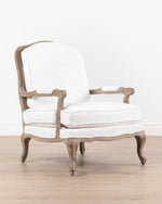 Bodine Bergere Chair | White