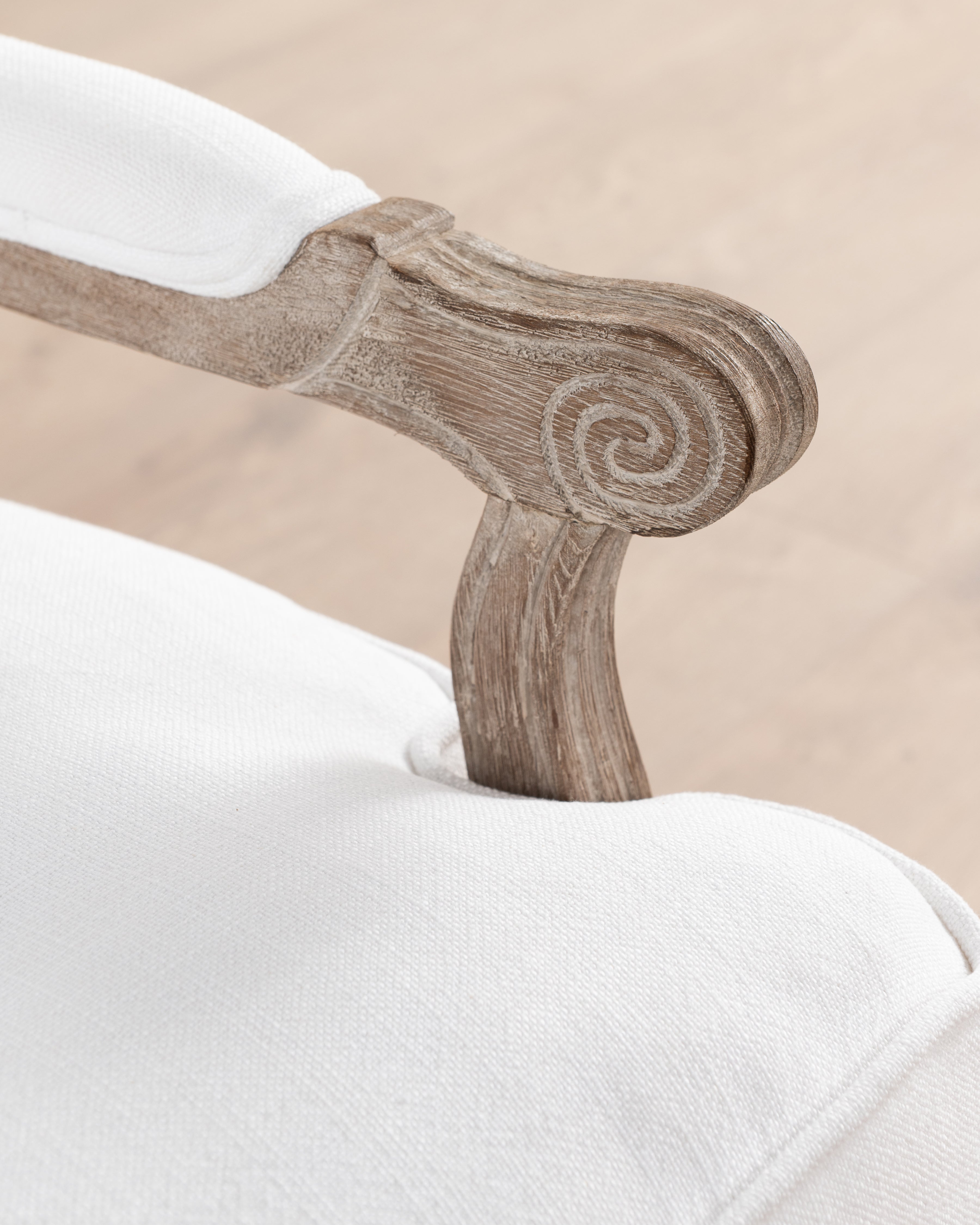 Bodine Bergere Chair | White