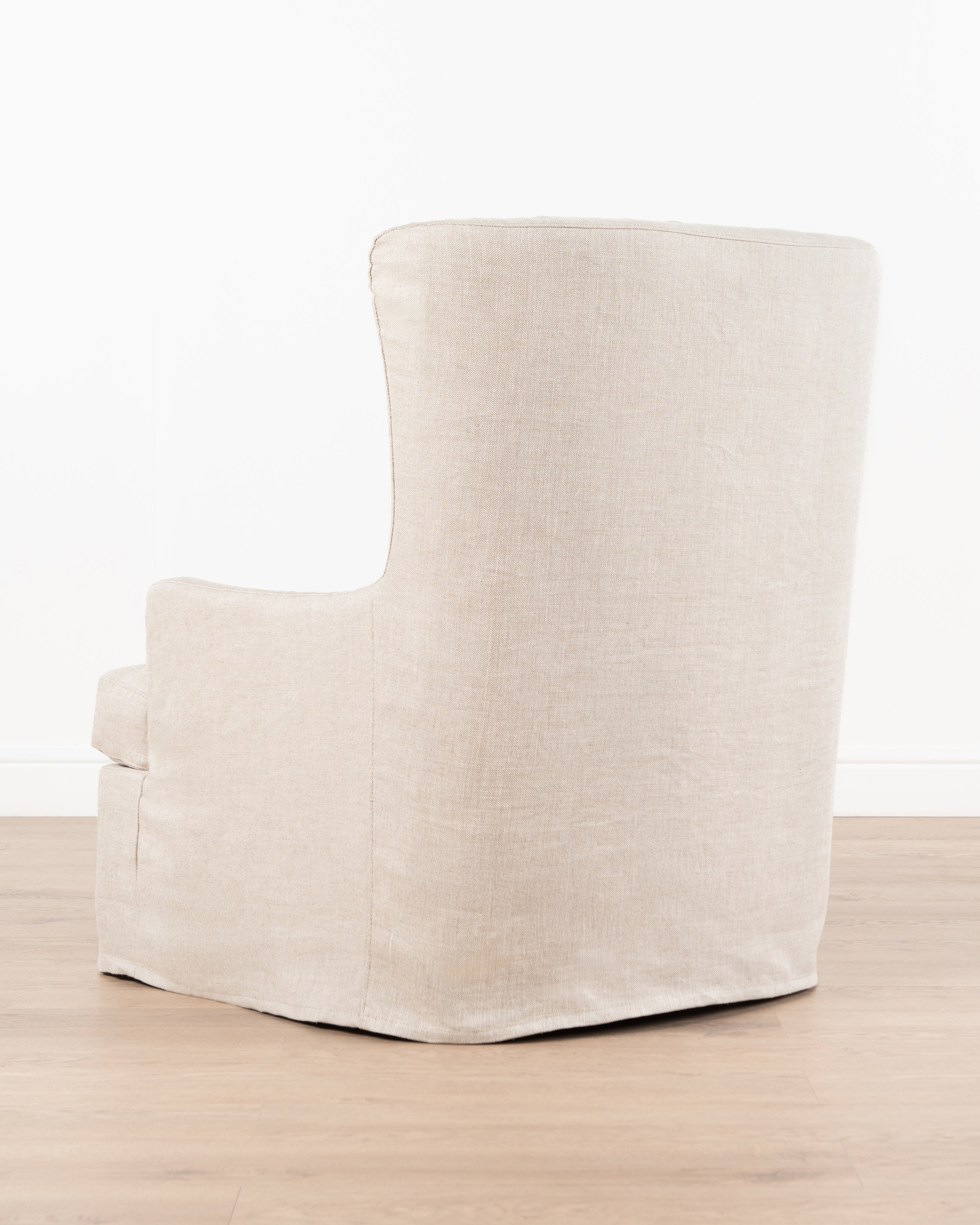 Georgia Slipcover Armchair | Linen