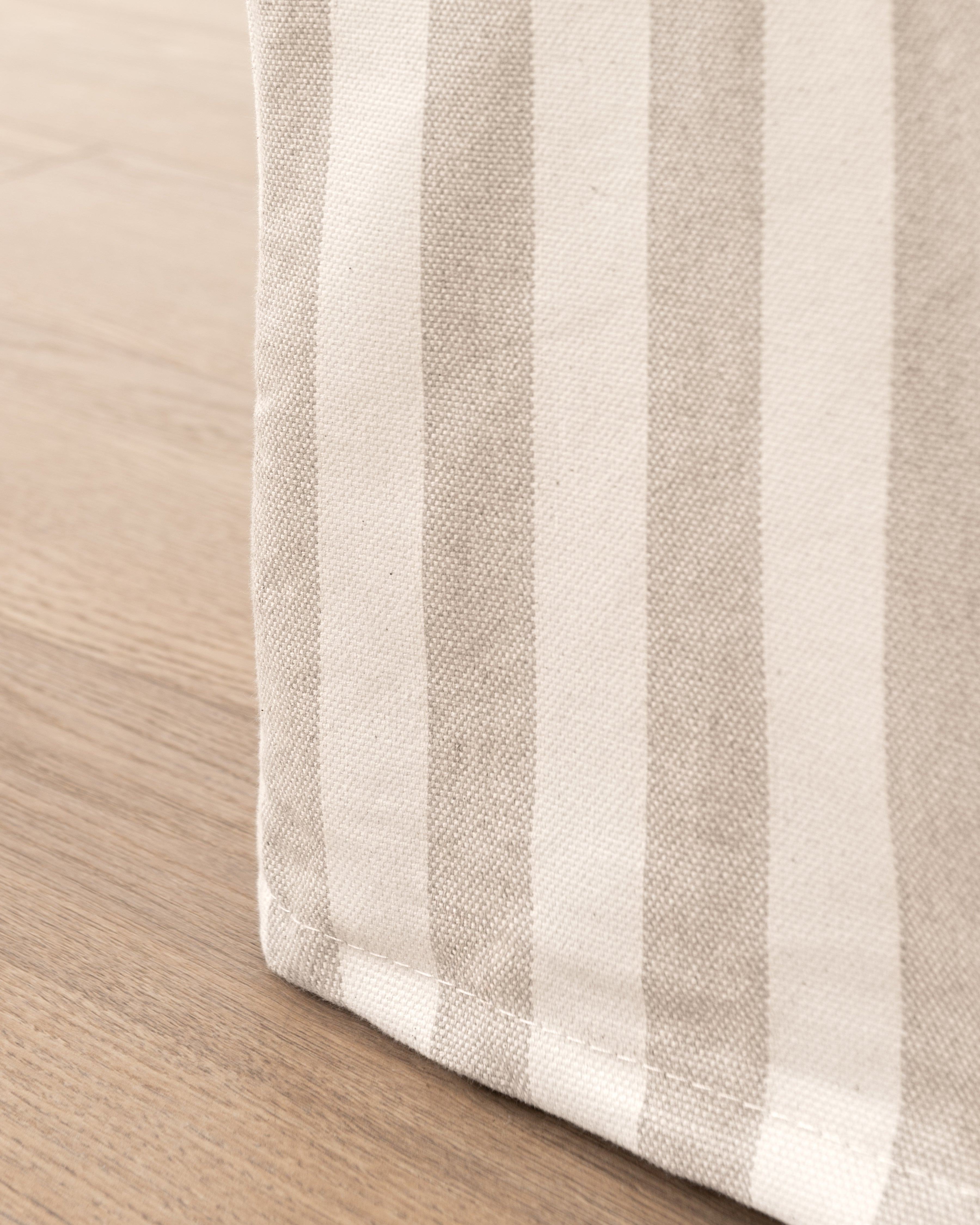 Georgia Slipcover Armchair | Cream Stripe