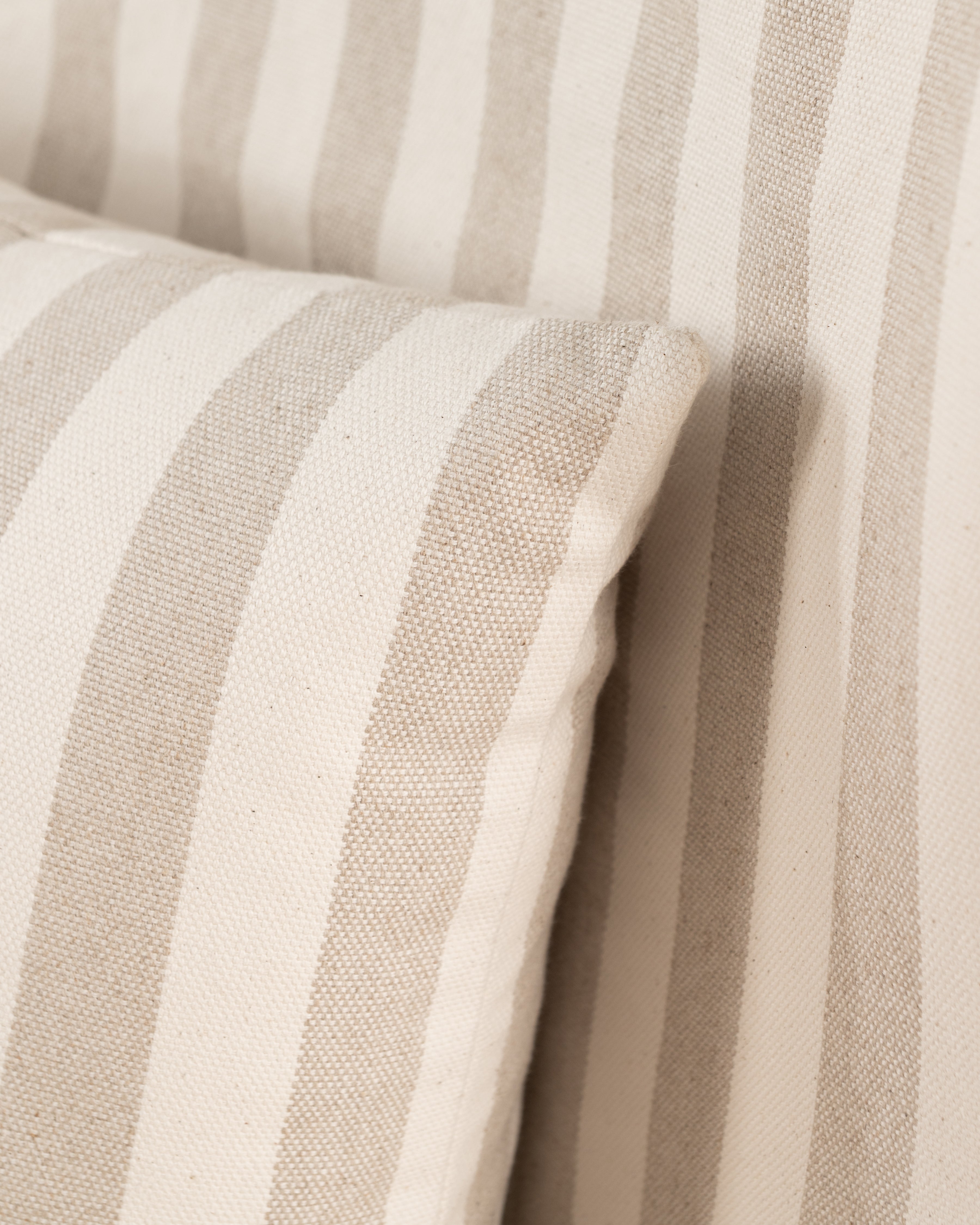 Georgia Slipcover Armchair | Cream Stripe