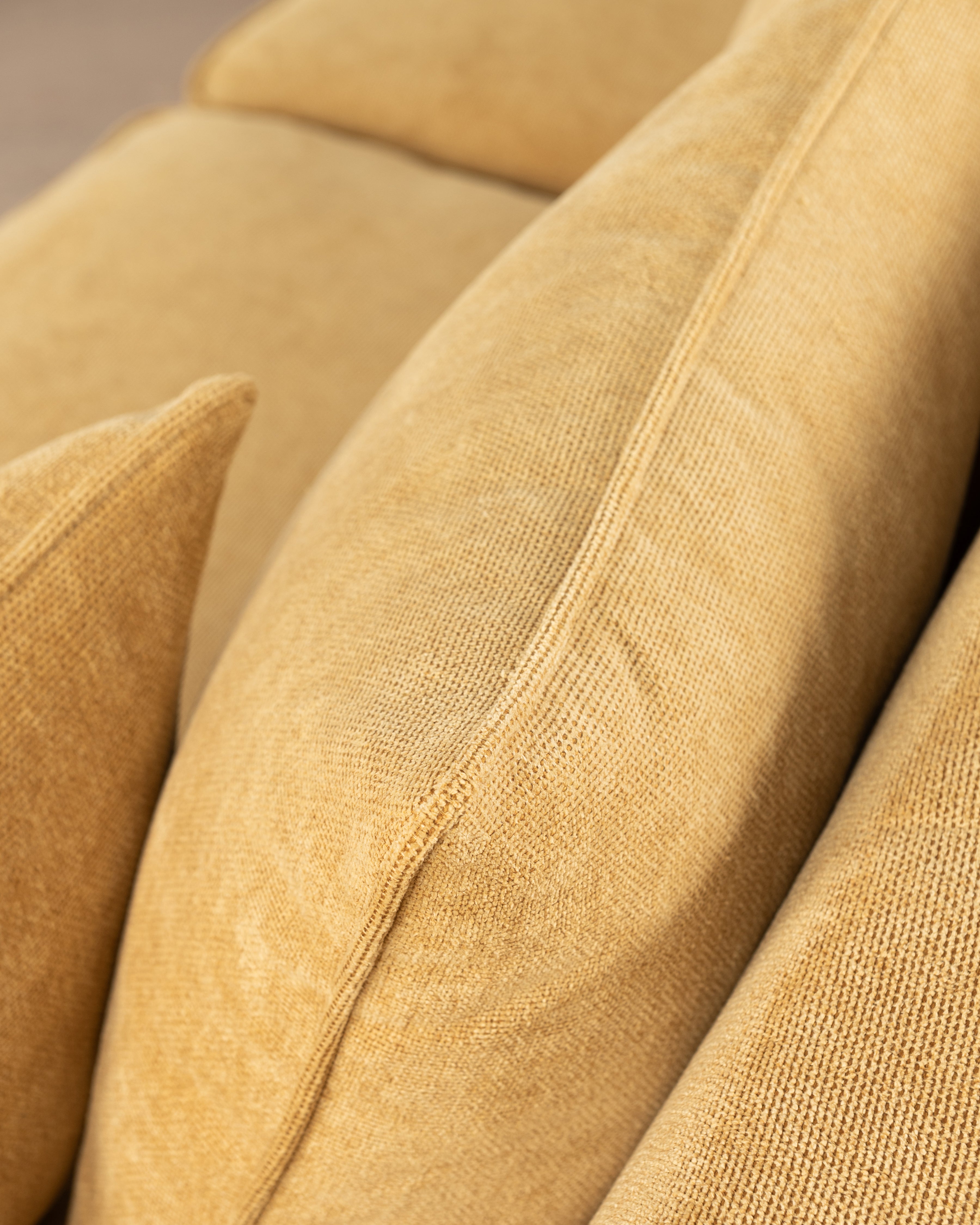 Lucerne 4-Seater Signature Sofa | Mustard