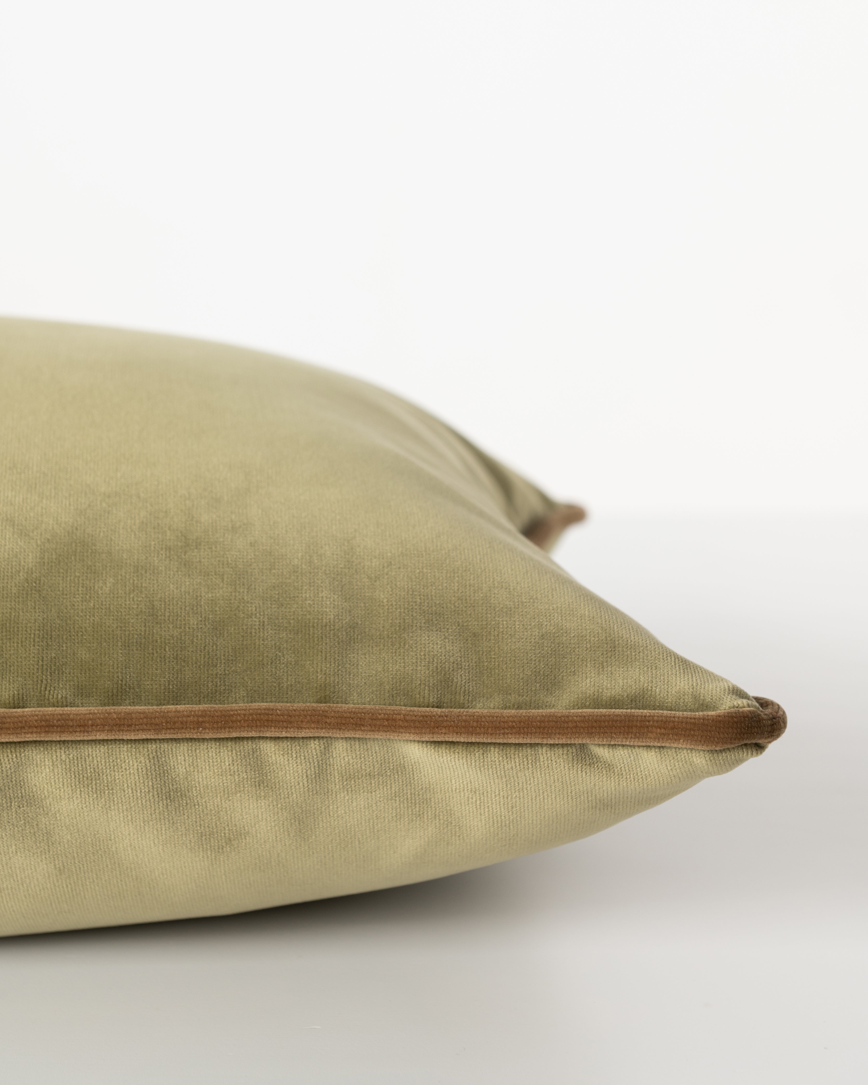 Charlene Greengage Rectangular Cushion