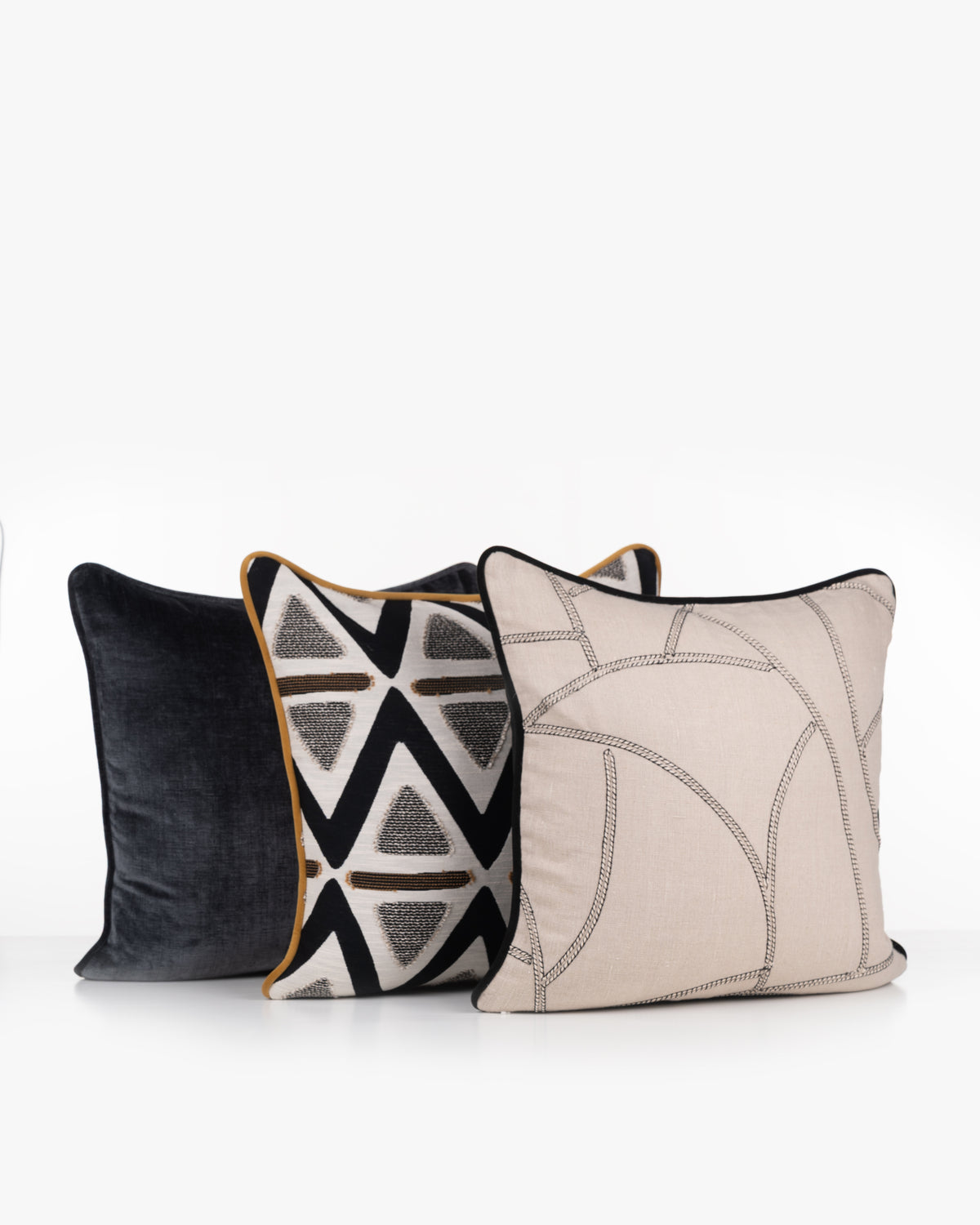 Mono Pyramid Cushion