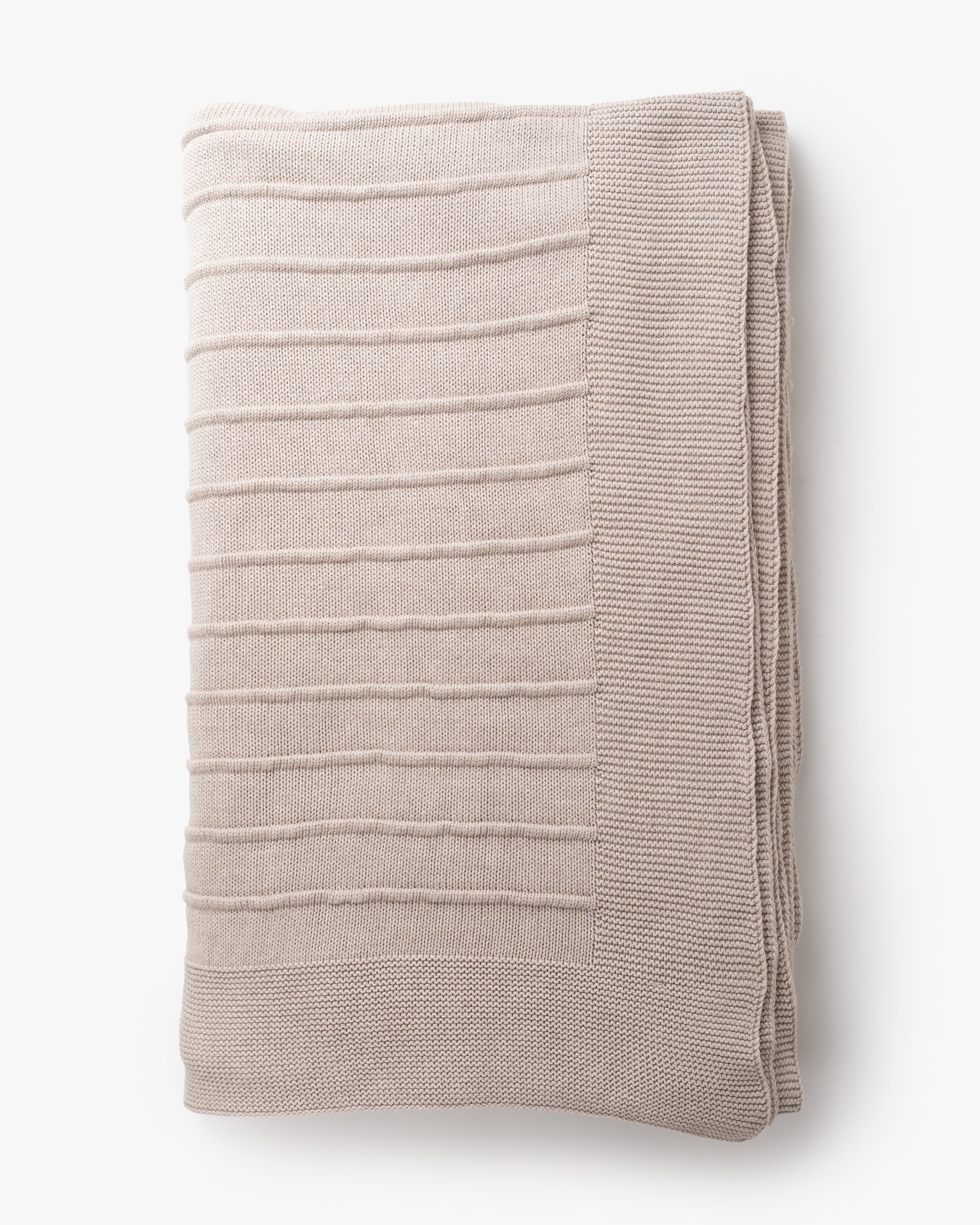 Marlow Knit Throw | Cashew