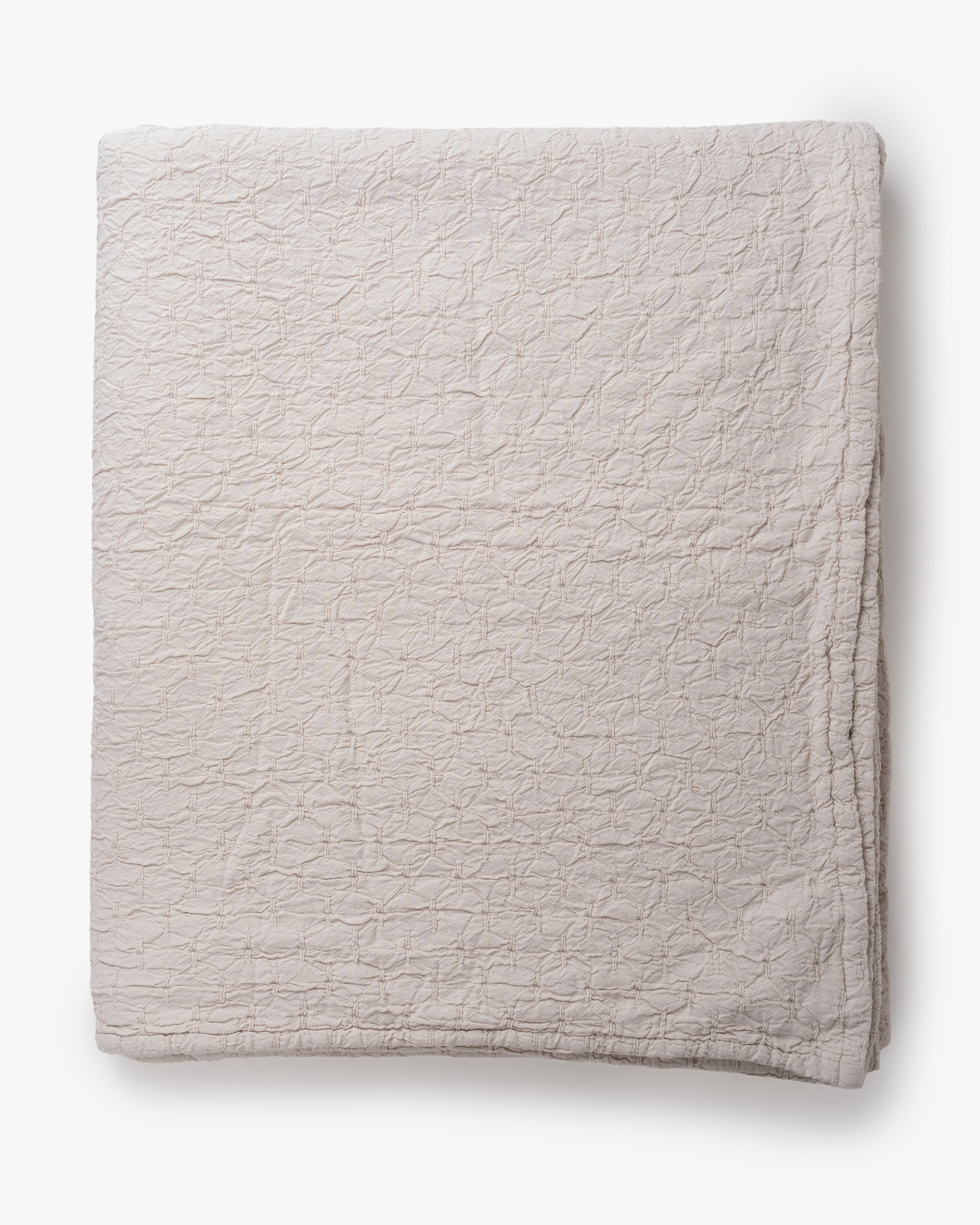 Arden Organic Throw | Creme