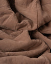 Grid Stitch Bamboo Quilt | Amber
