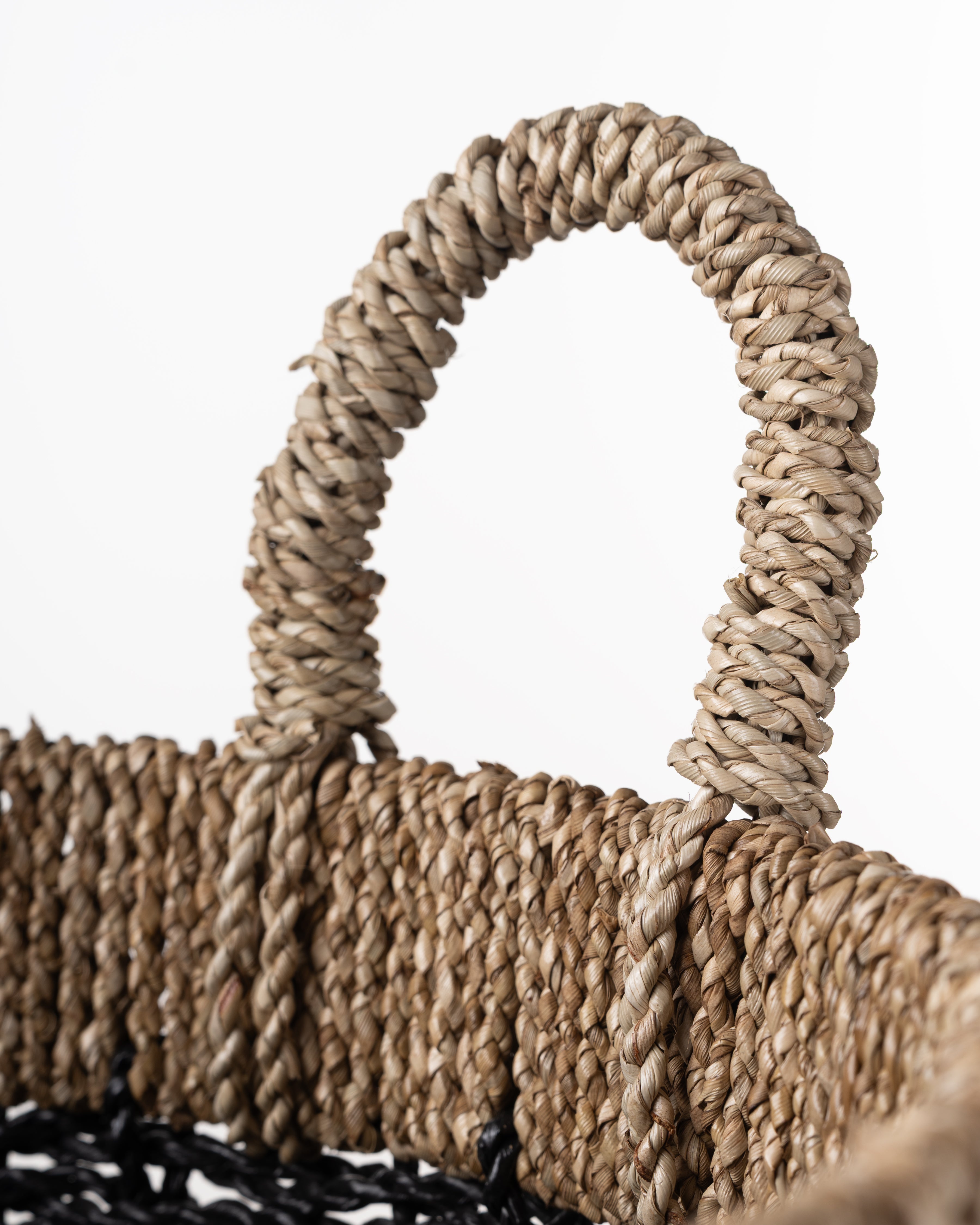Hemp Basket | Medium | Black