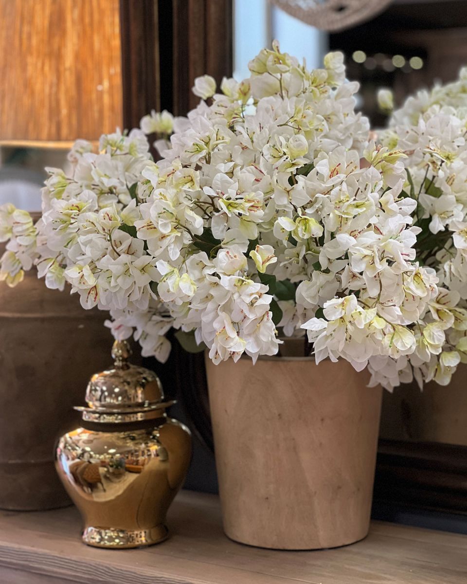 Bougainvillea Spray | White