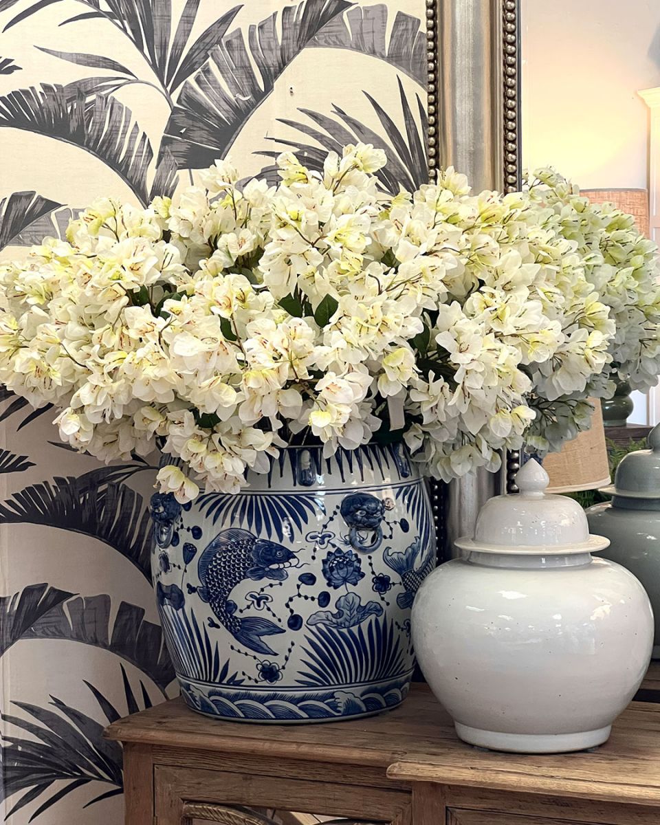 Bougainvillea Spray | White