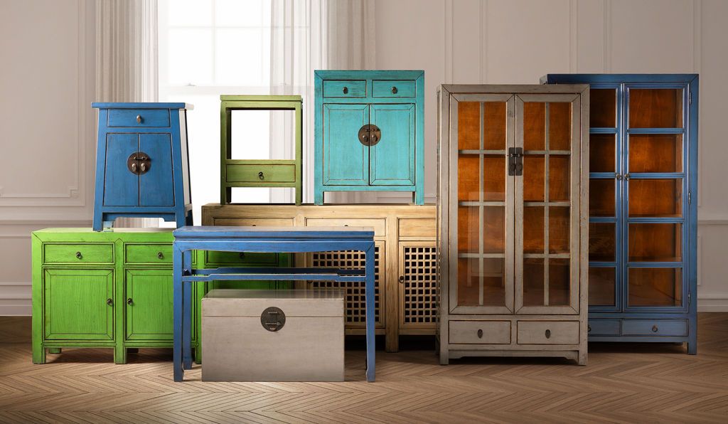 Indochine Liang Cabinet | Grey