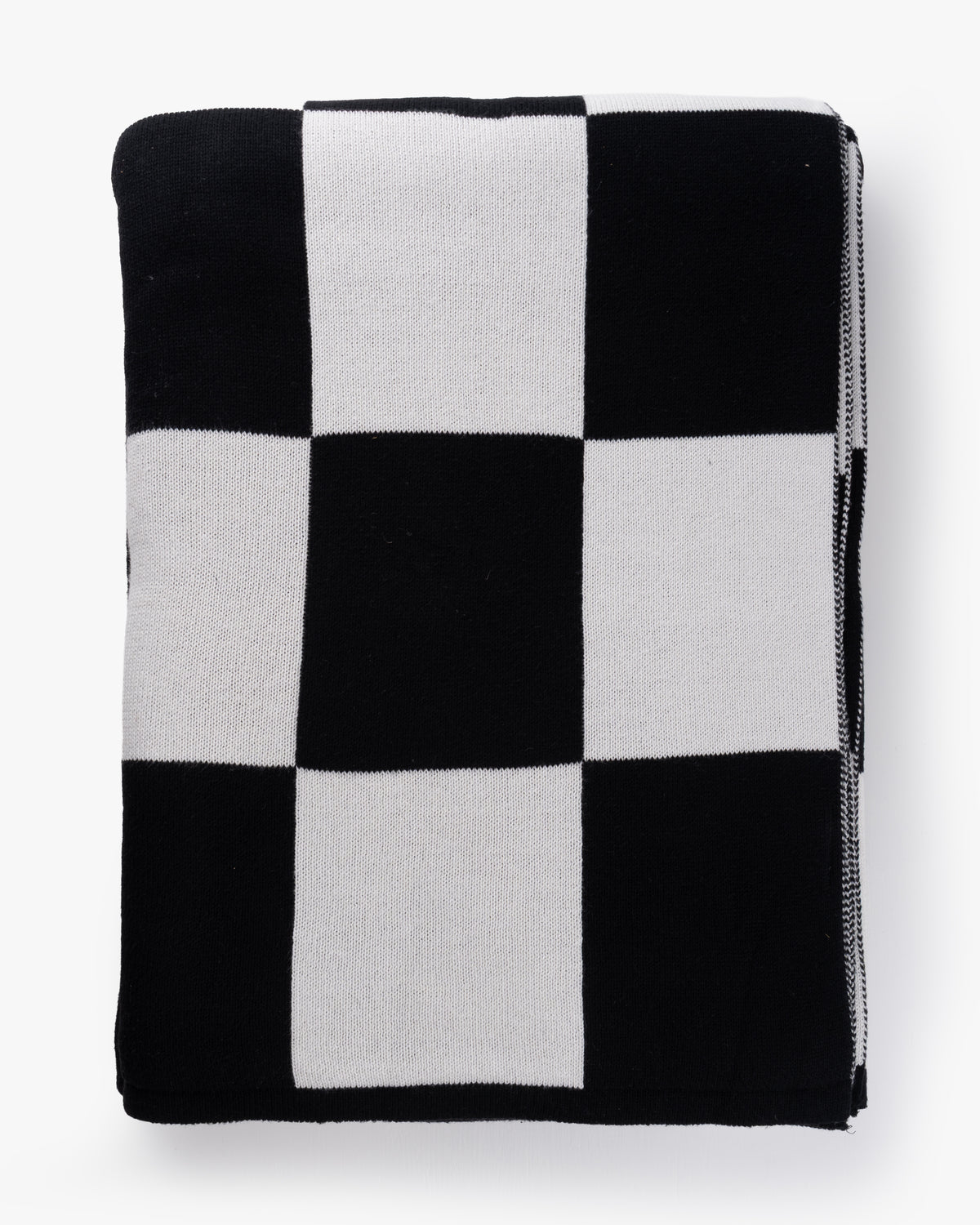 Checkerboard Cotton Throw