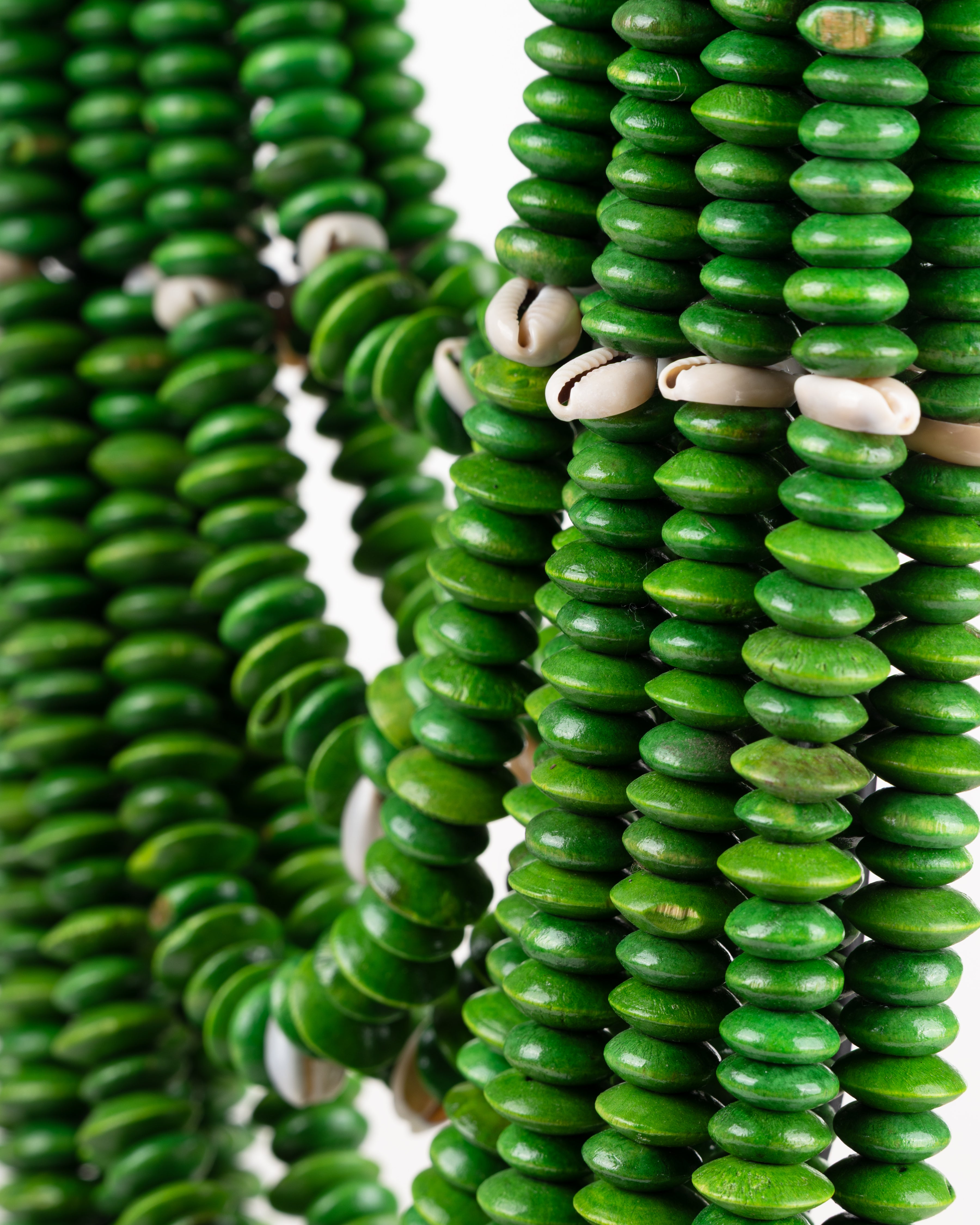 Cowry Necklace on Stand
