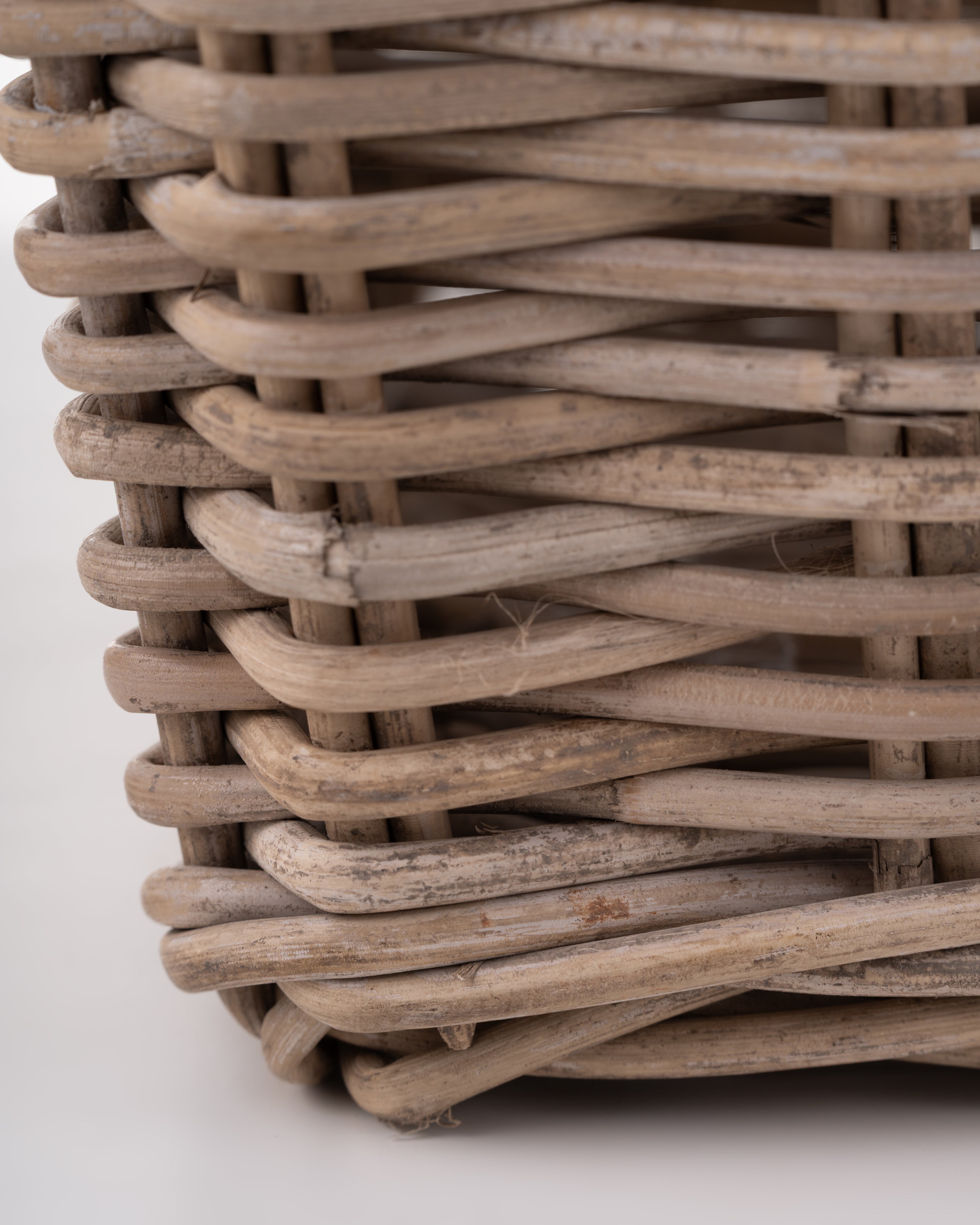 Fireside Rattan Basket