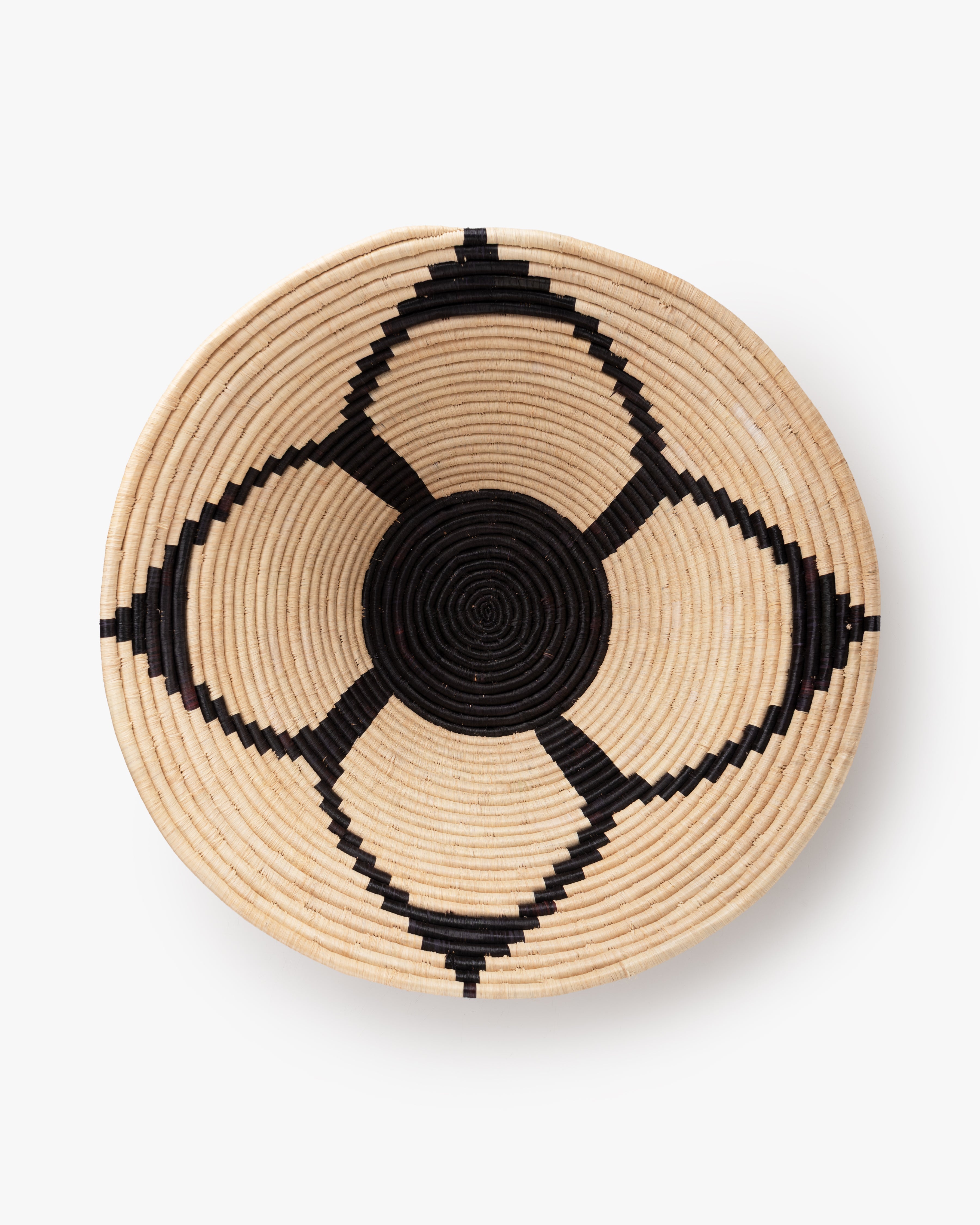 Kijani Raffia Bowl