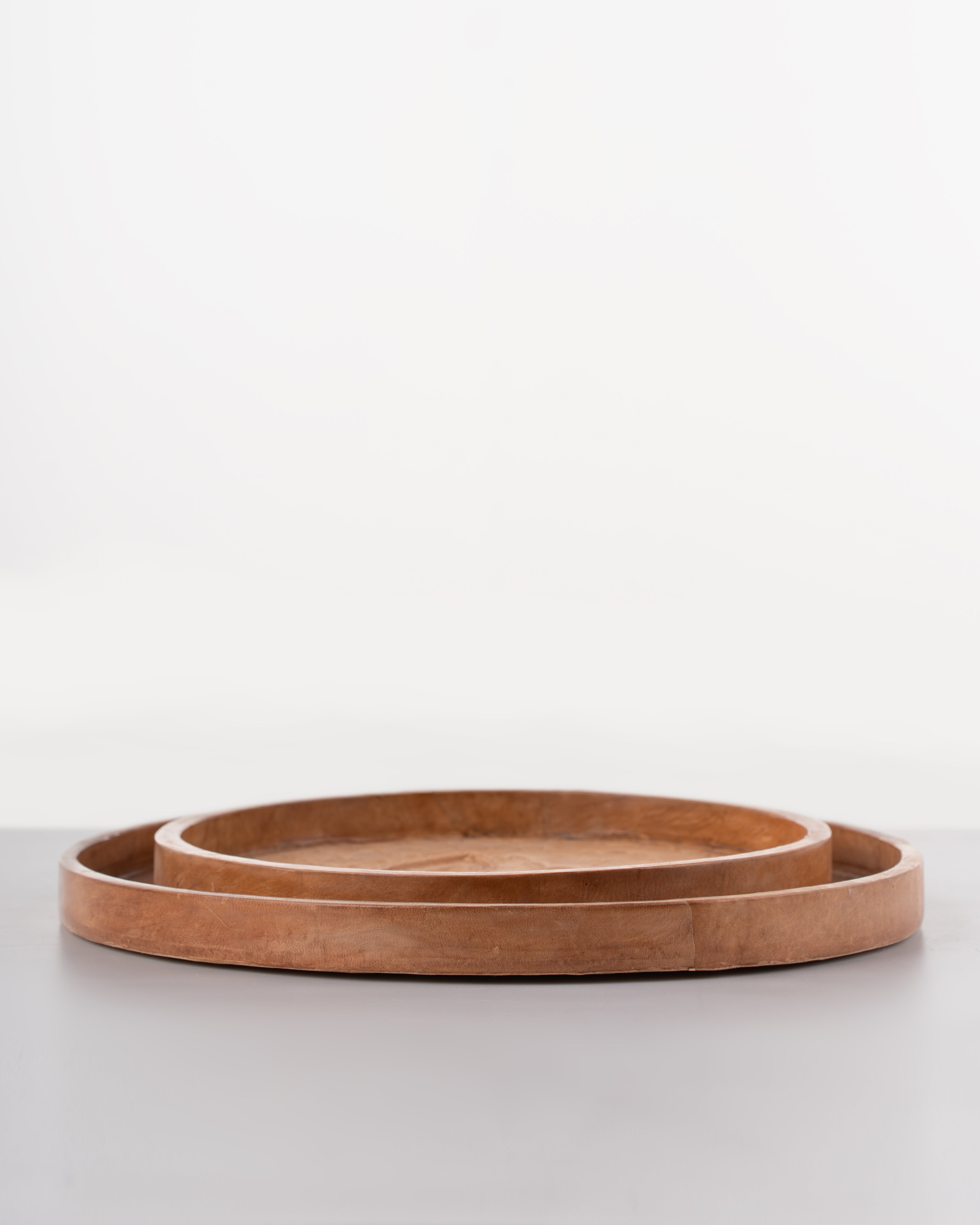 Kairo Embossed Leather Tray