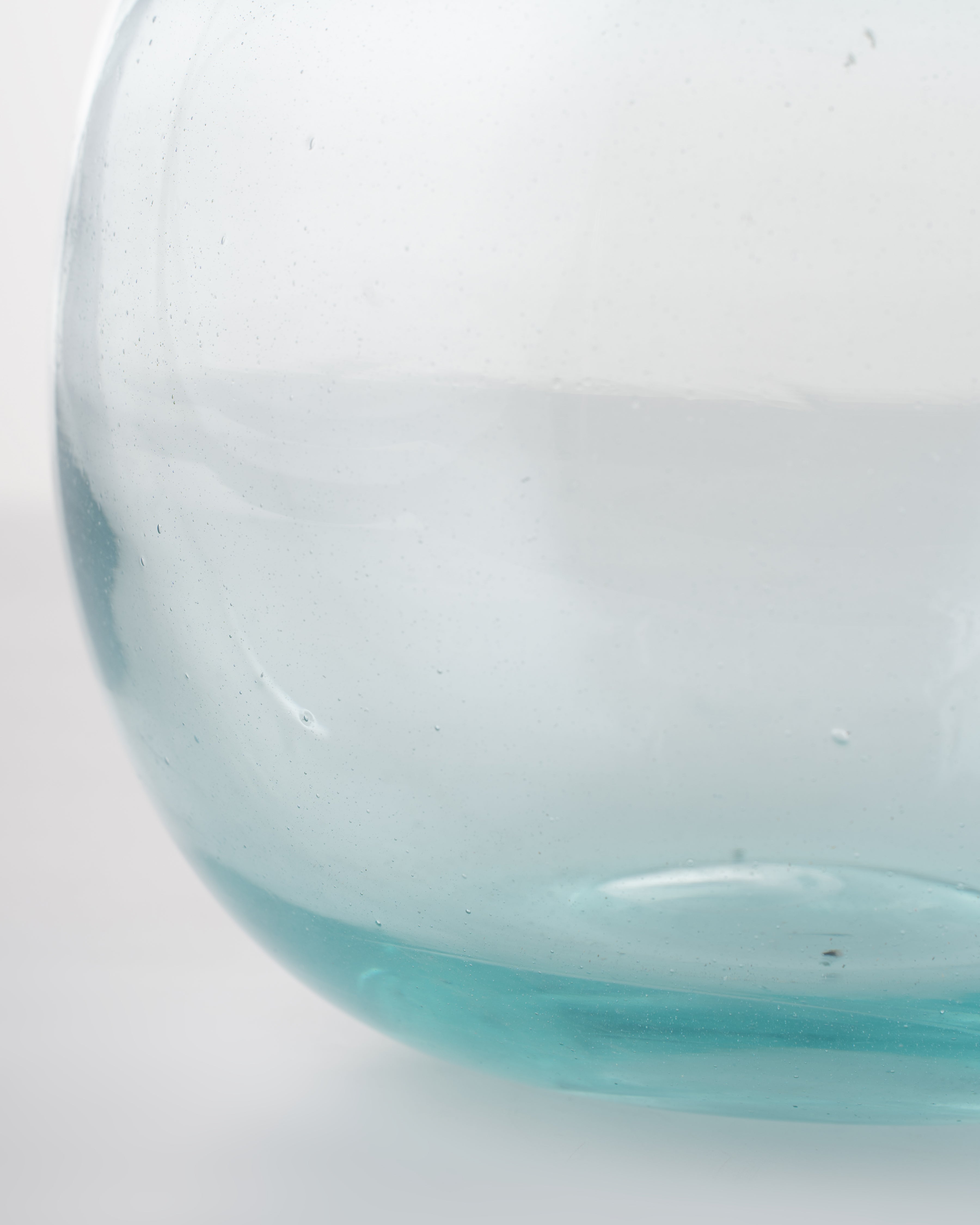 Ripple Edge Glass Vase | Large