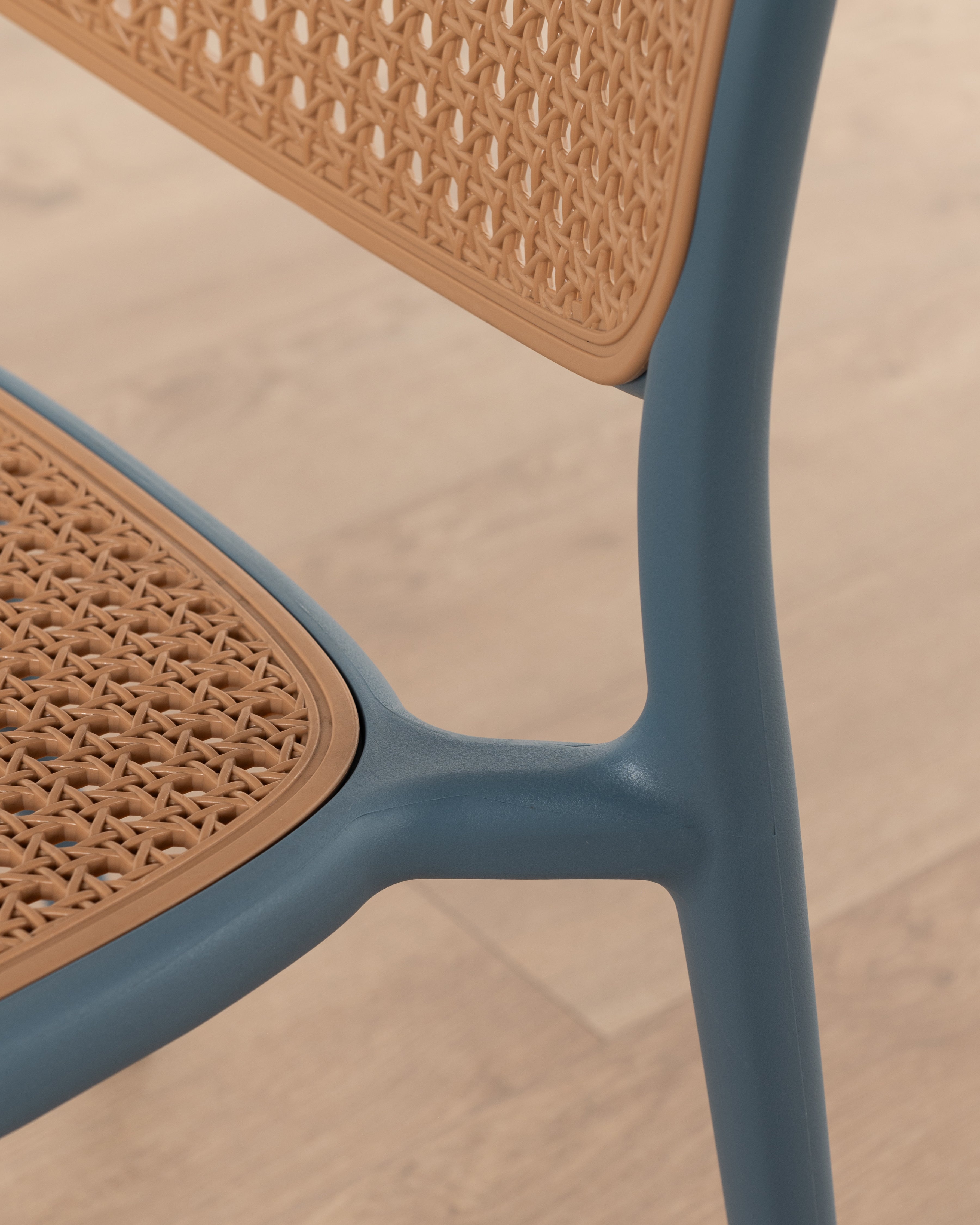 Al fresco Luca dining chair | Blue